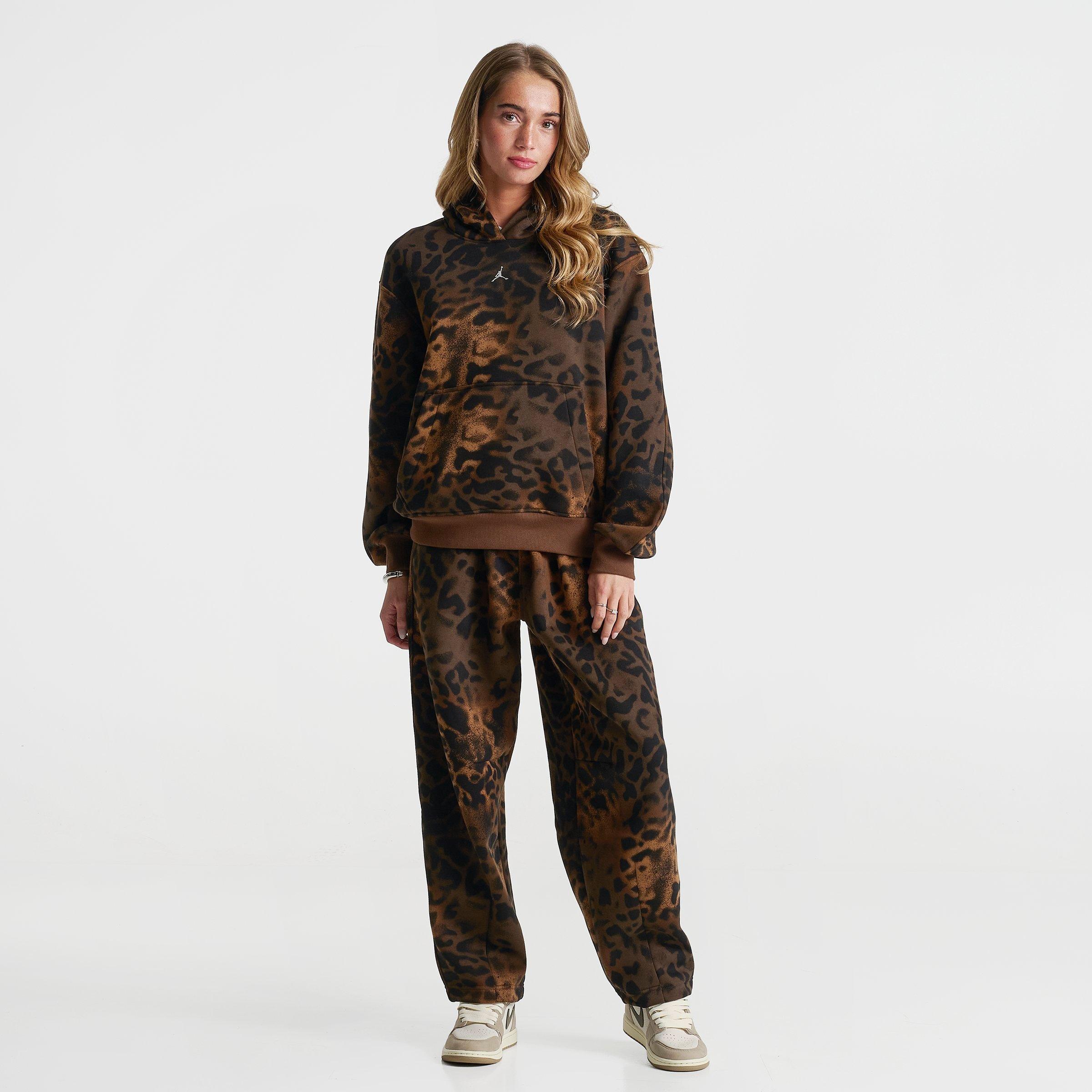 Women's Jordan Brooklyn Fleece Animal Print Pullover Hoodie