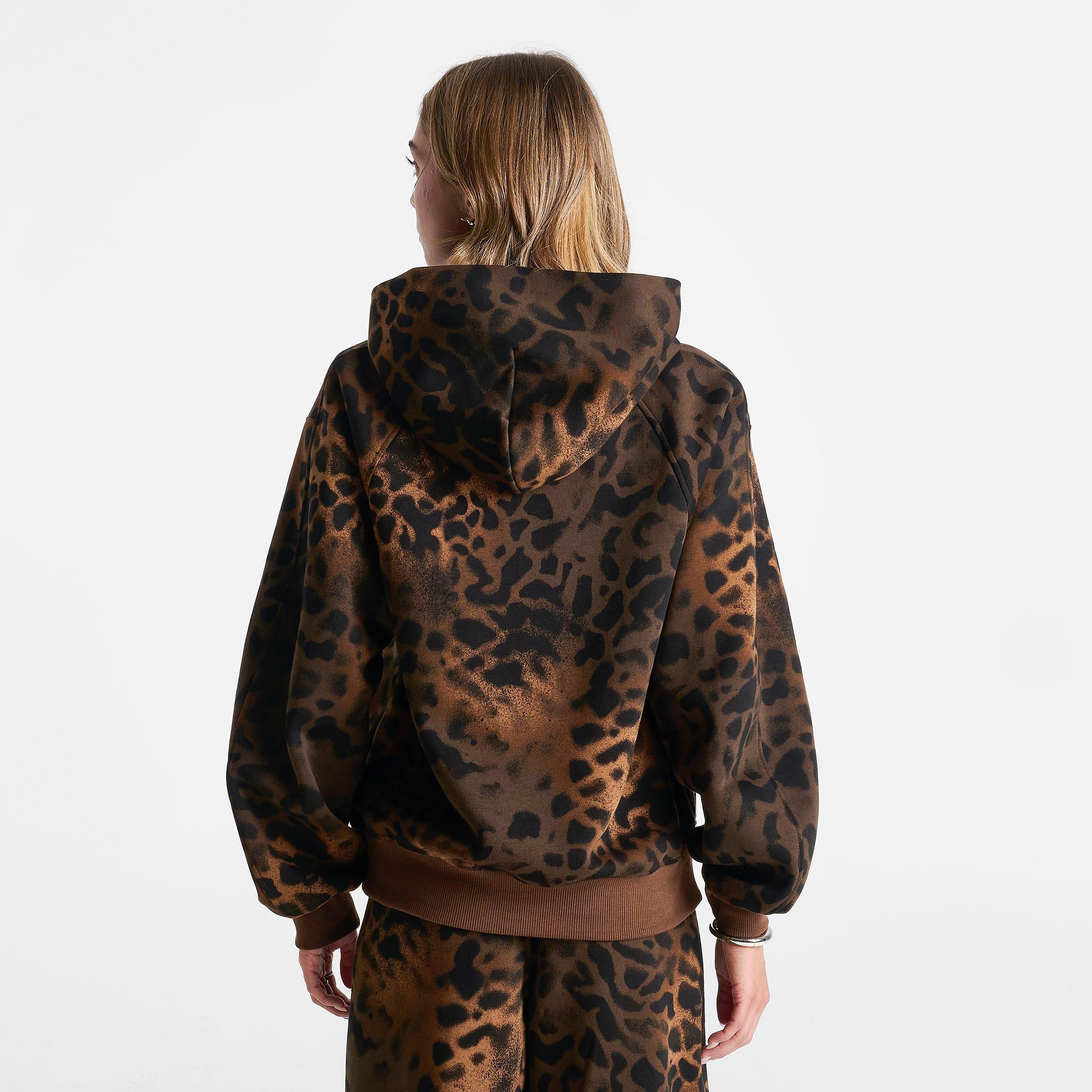 Women's Jordan Brooklyn Fleece Animal Print Pullover Hoodie