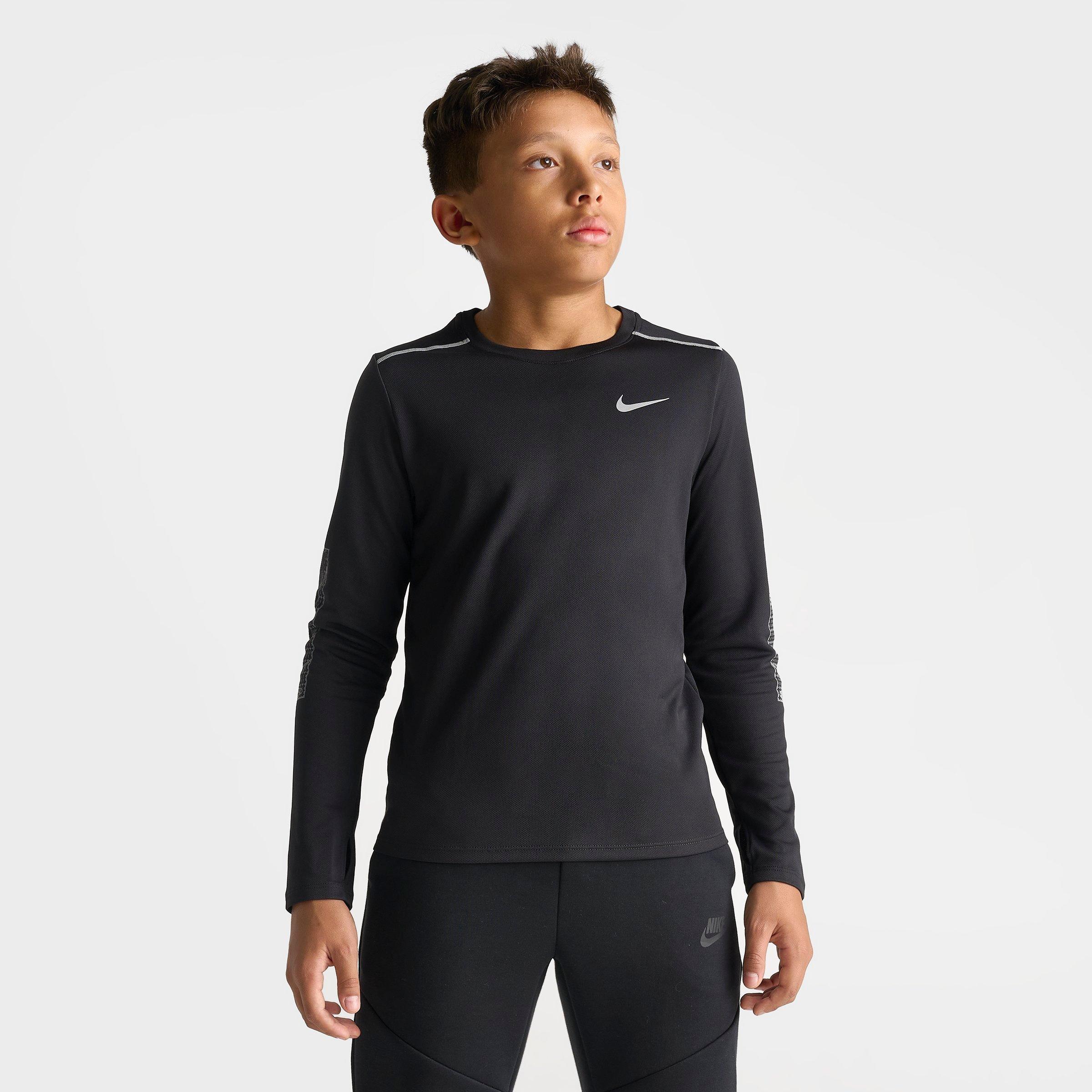 Big Kids' Nike Miler Winterized Dri-FIT Long-Sleeve Top