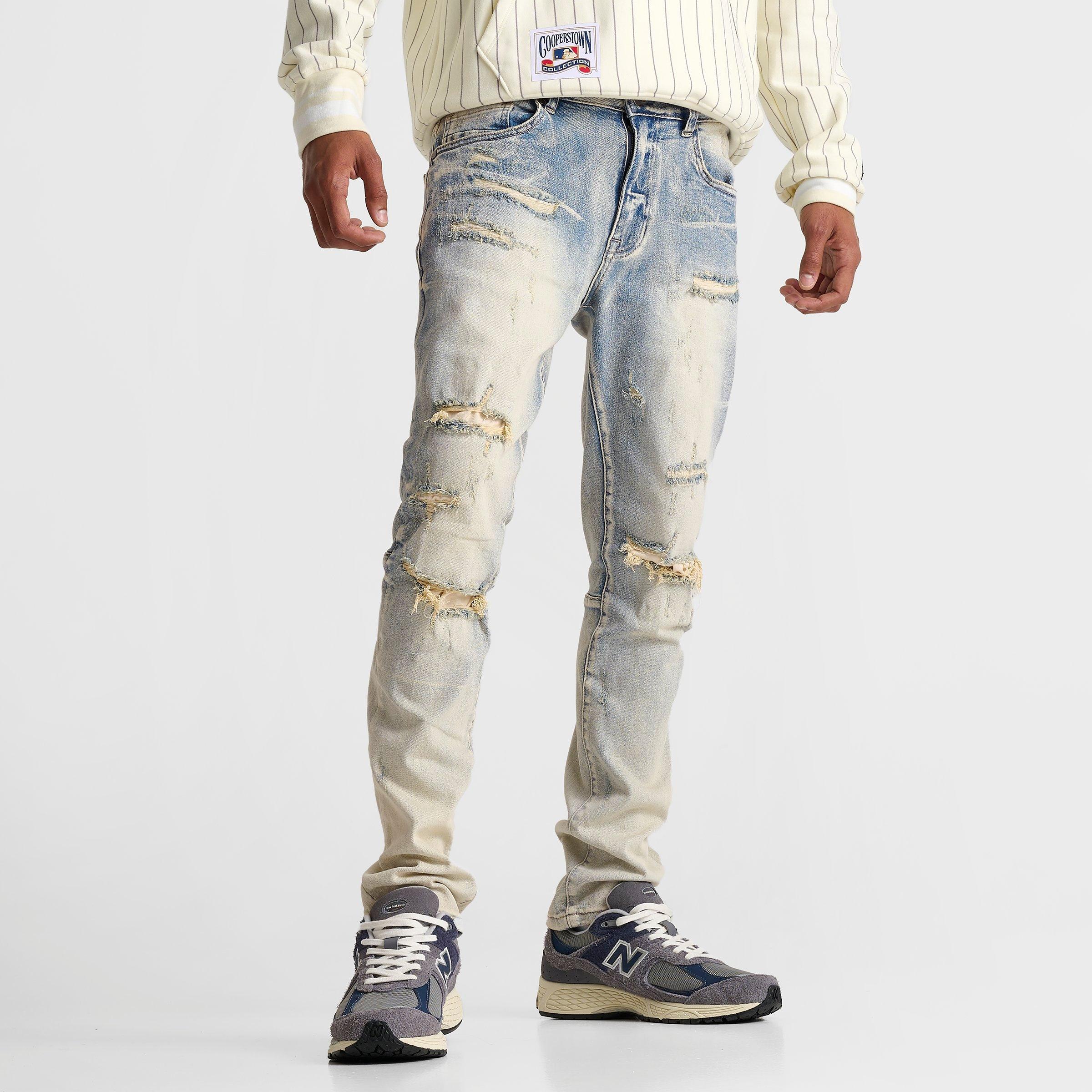 Men's Smoke Rise Slim Ripped Denim Jeans