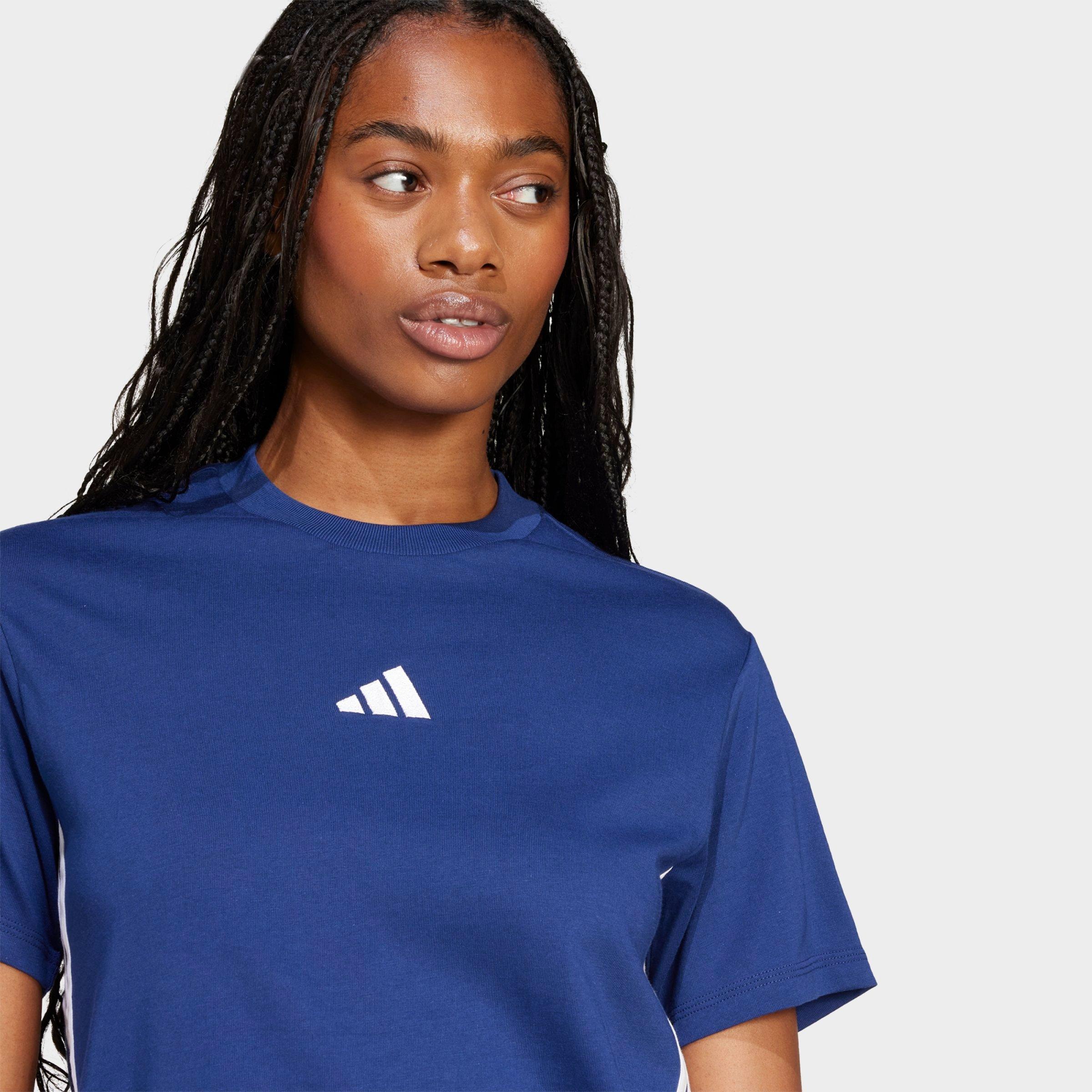 Women's adidas Essentials 3-Stripes Cotton T-Shirt