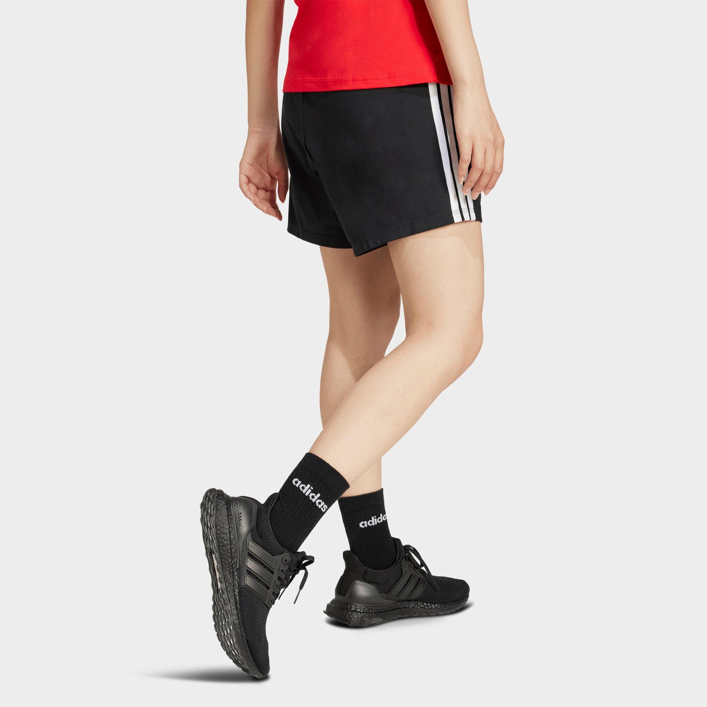 Women's adidas Originals Essentials 3-Stripes Cotton Shorts