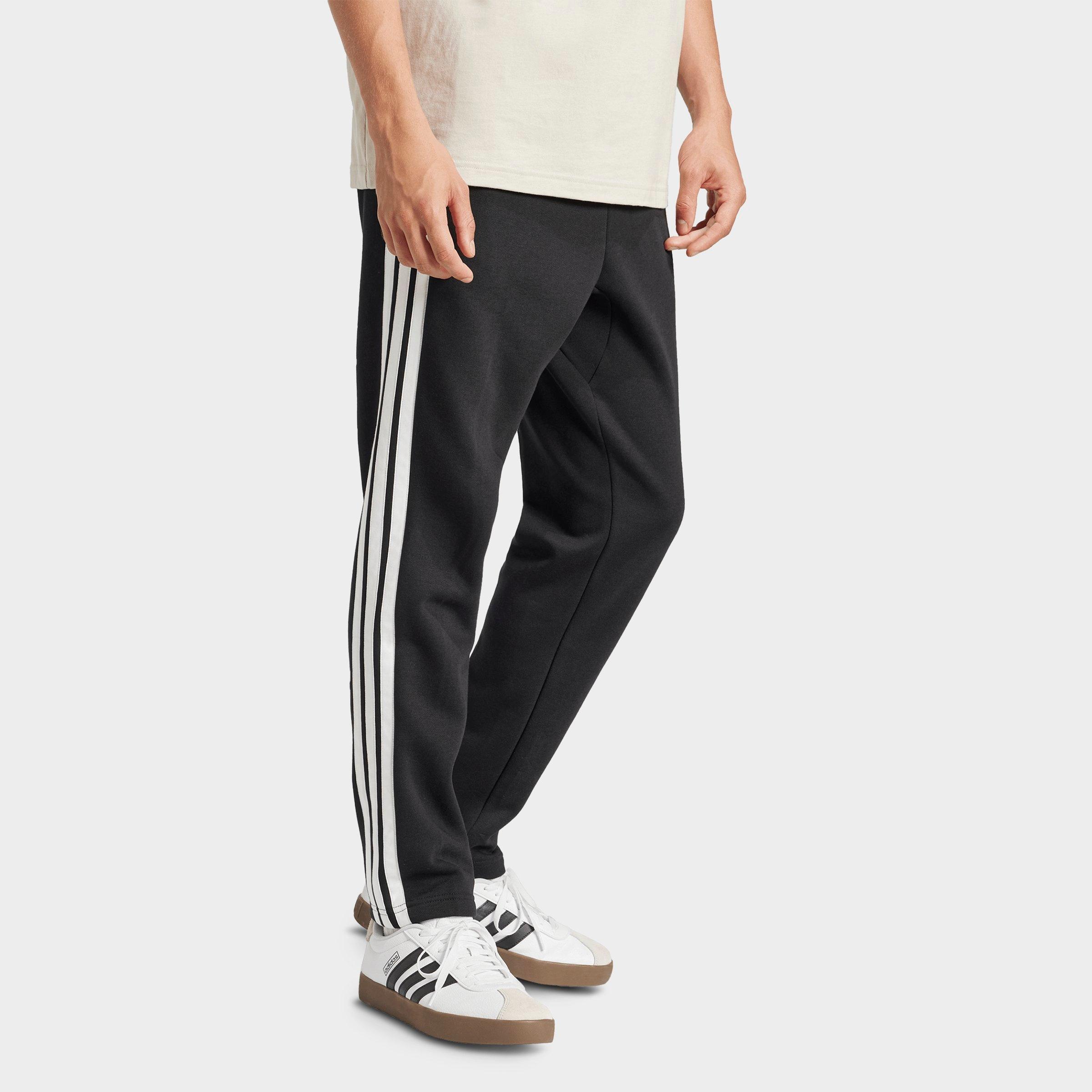 Men's adidas Essentials 3-Stripes Open Hem Fleece Pants