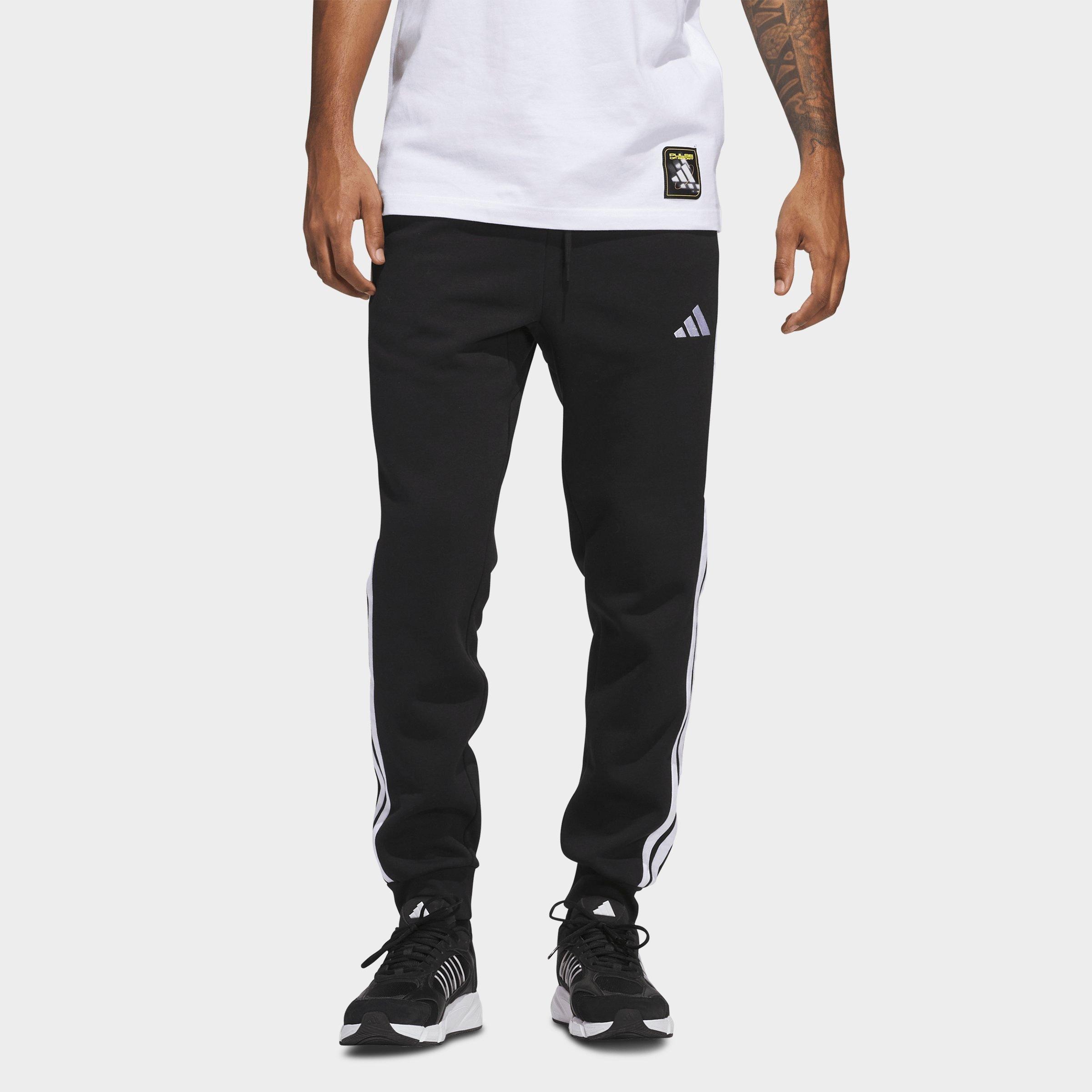 Men's adidas Essentials 3-Stripes Fleece Jogger Pants
