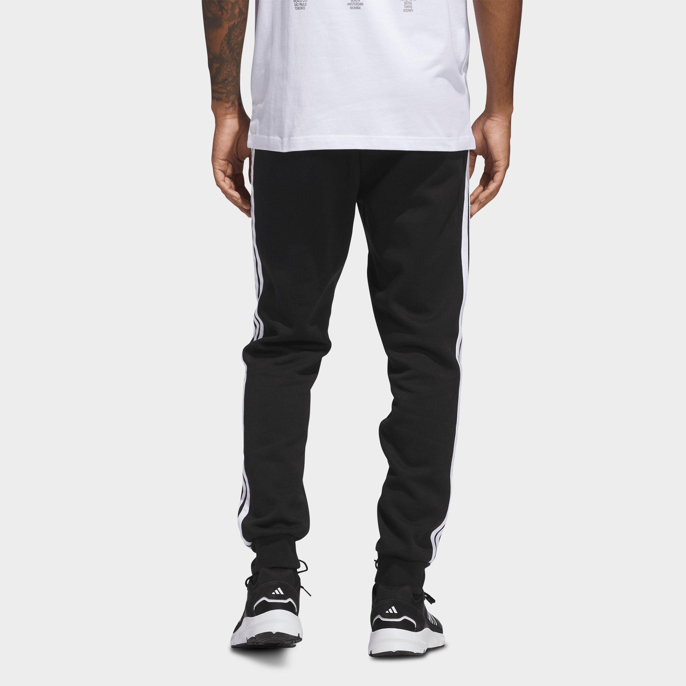 Men's adidas Essentials 3-Stripes Fleece Jogger Pants