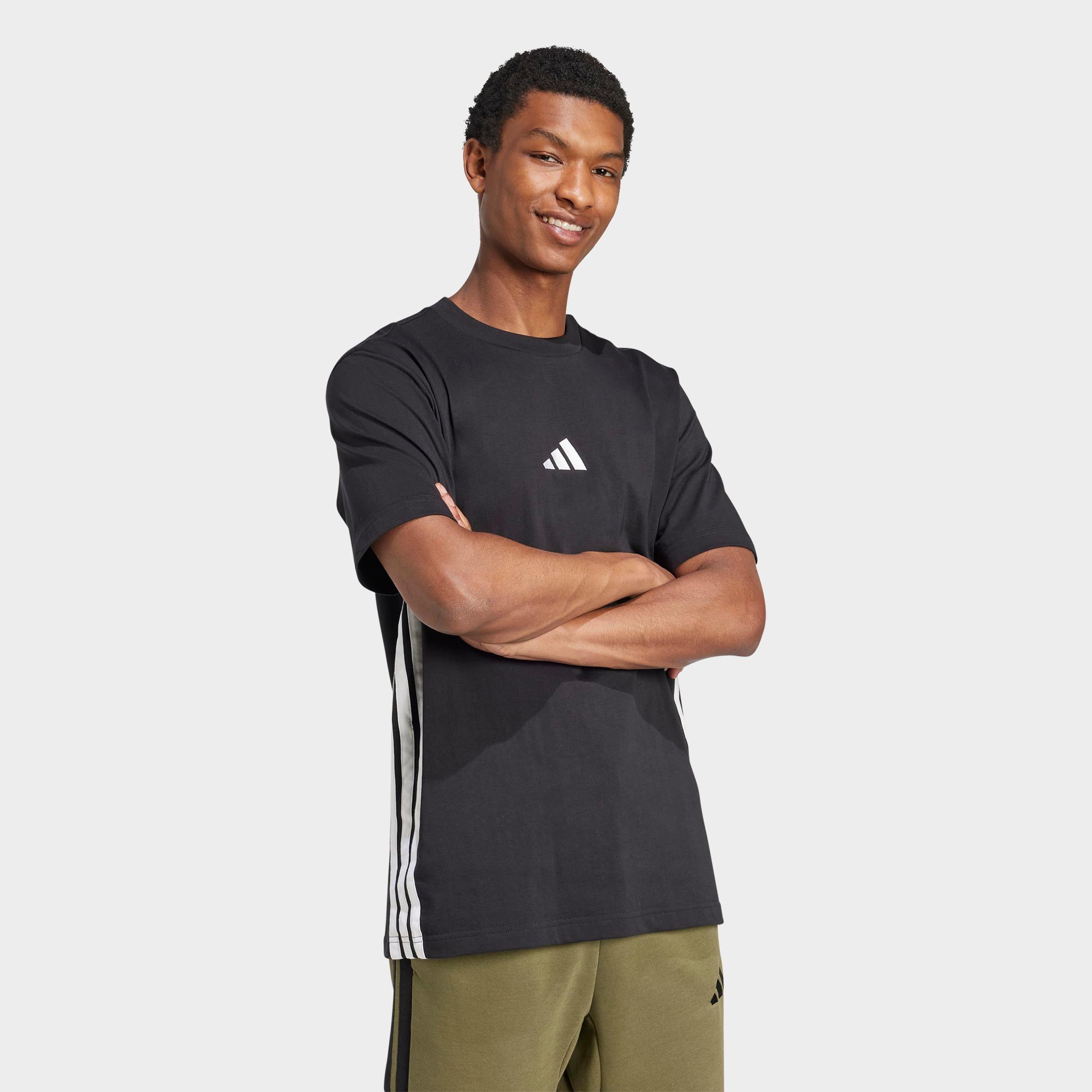 Men's adidas Essentials 3-Stripes Single-Jersey T-Shirt
