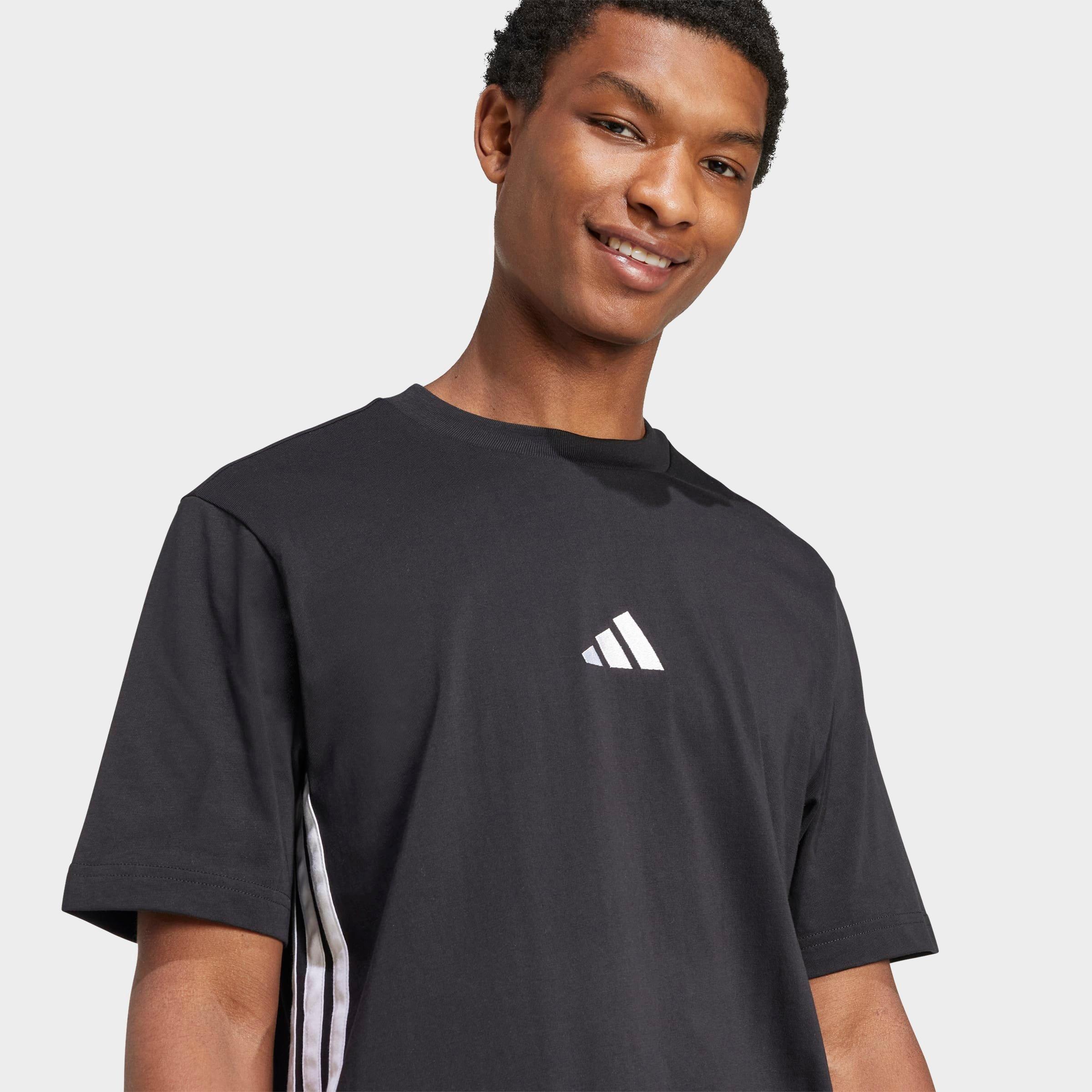 Men's adidas Essentials 3-Stripes Single-Jersey T-Shirt