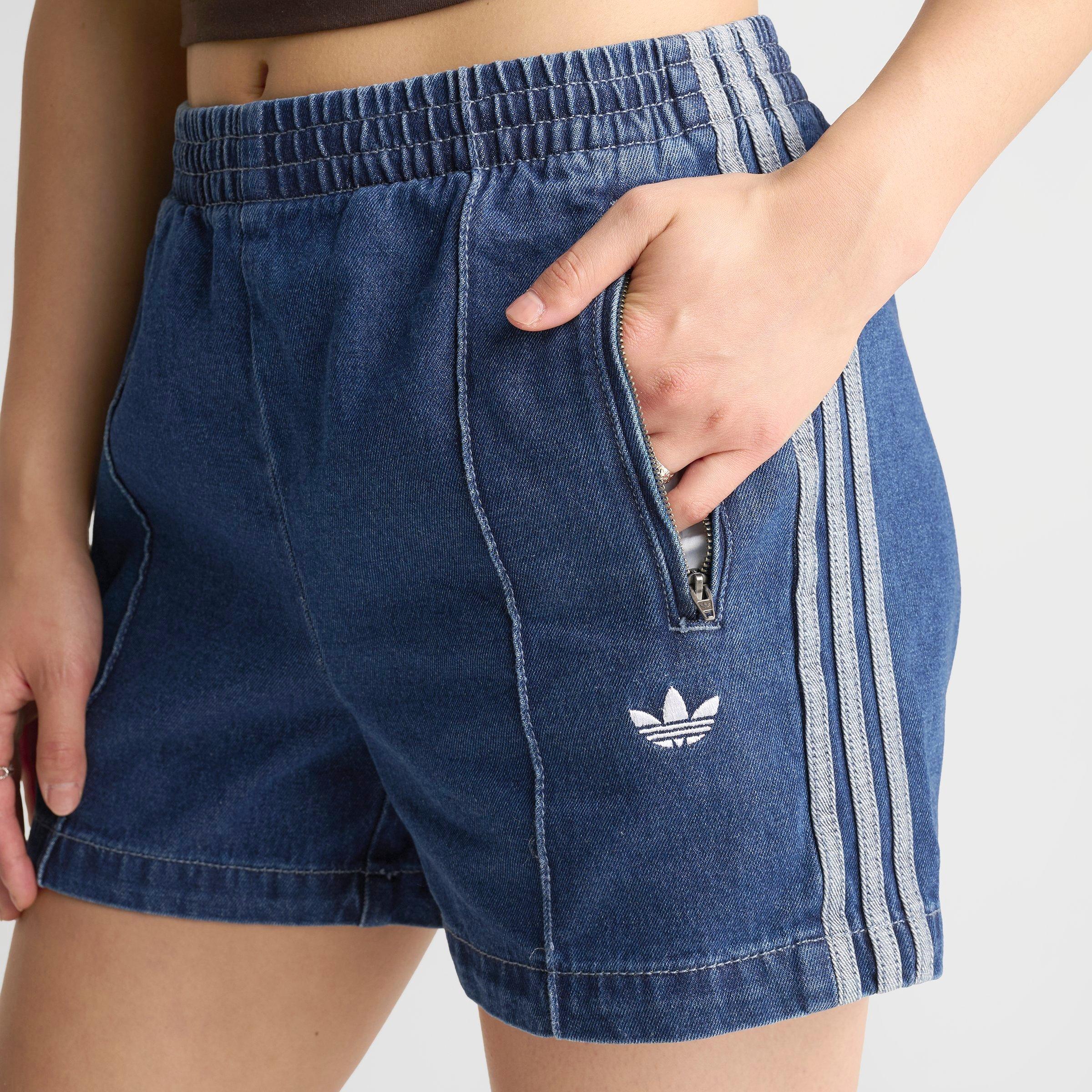 Women's adidas Originals adicolor Firebird Denim Shorts