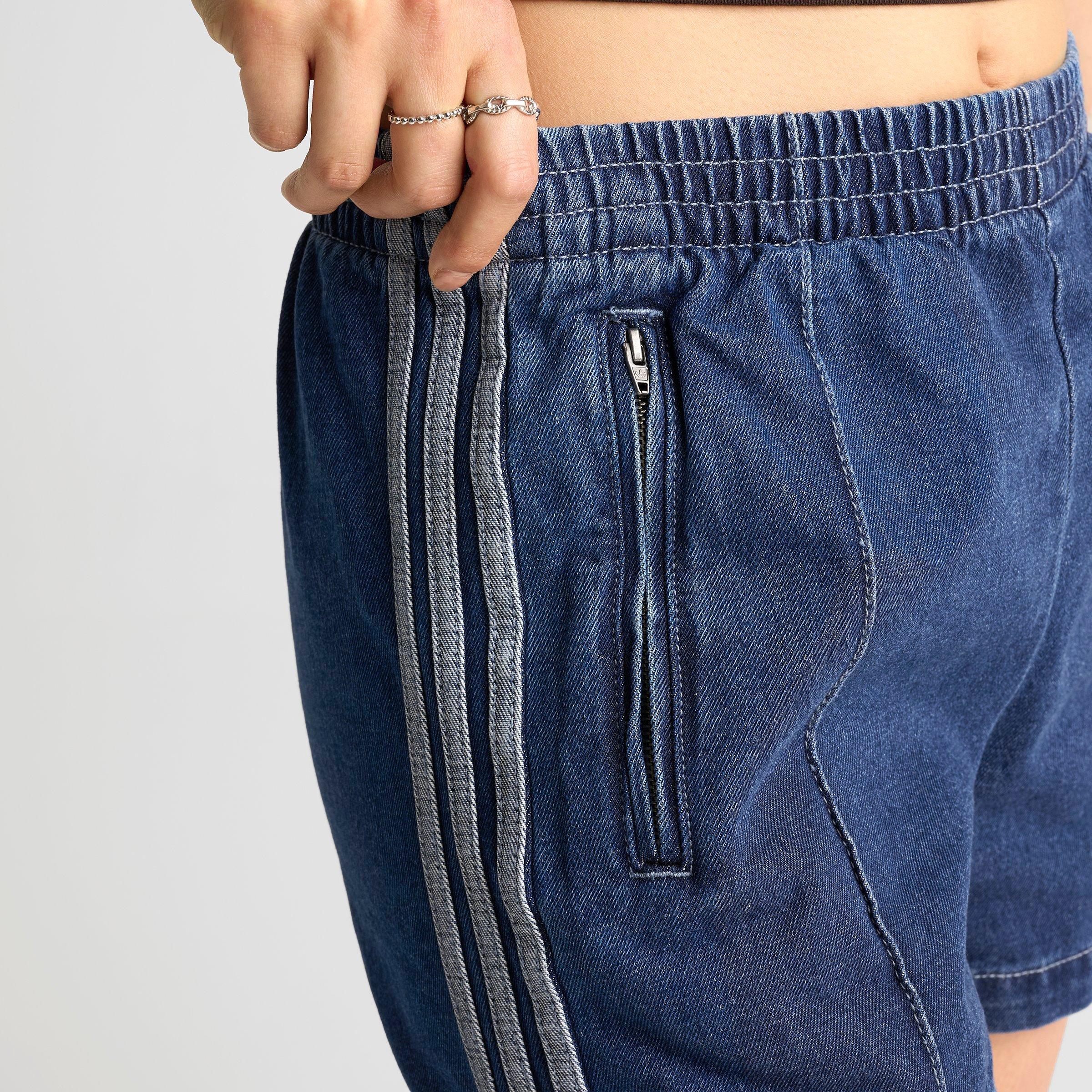Women's adidas Originals adicolor Firebird Denim Shorts
