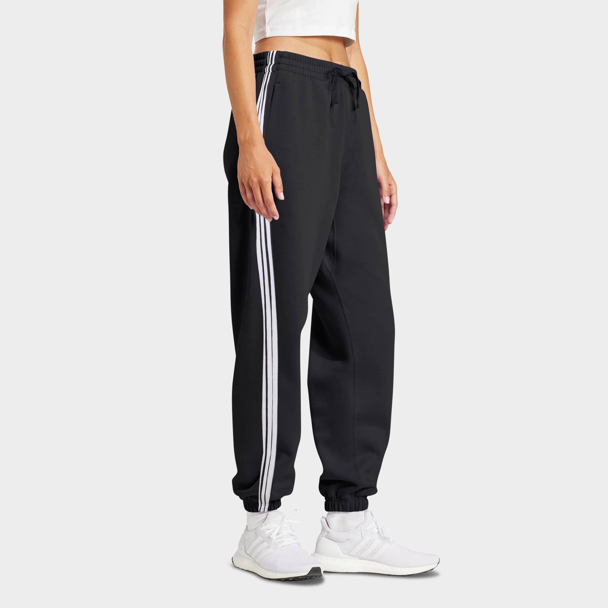 Women's adidas Essentials 3-Stripes French Terry Cuffed Pants