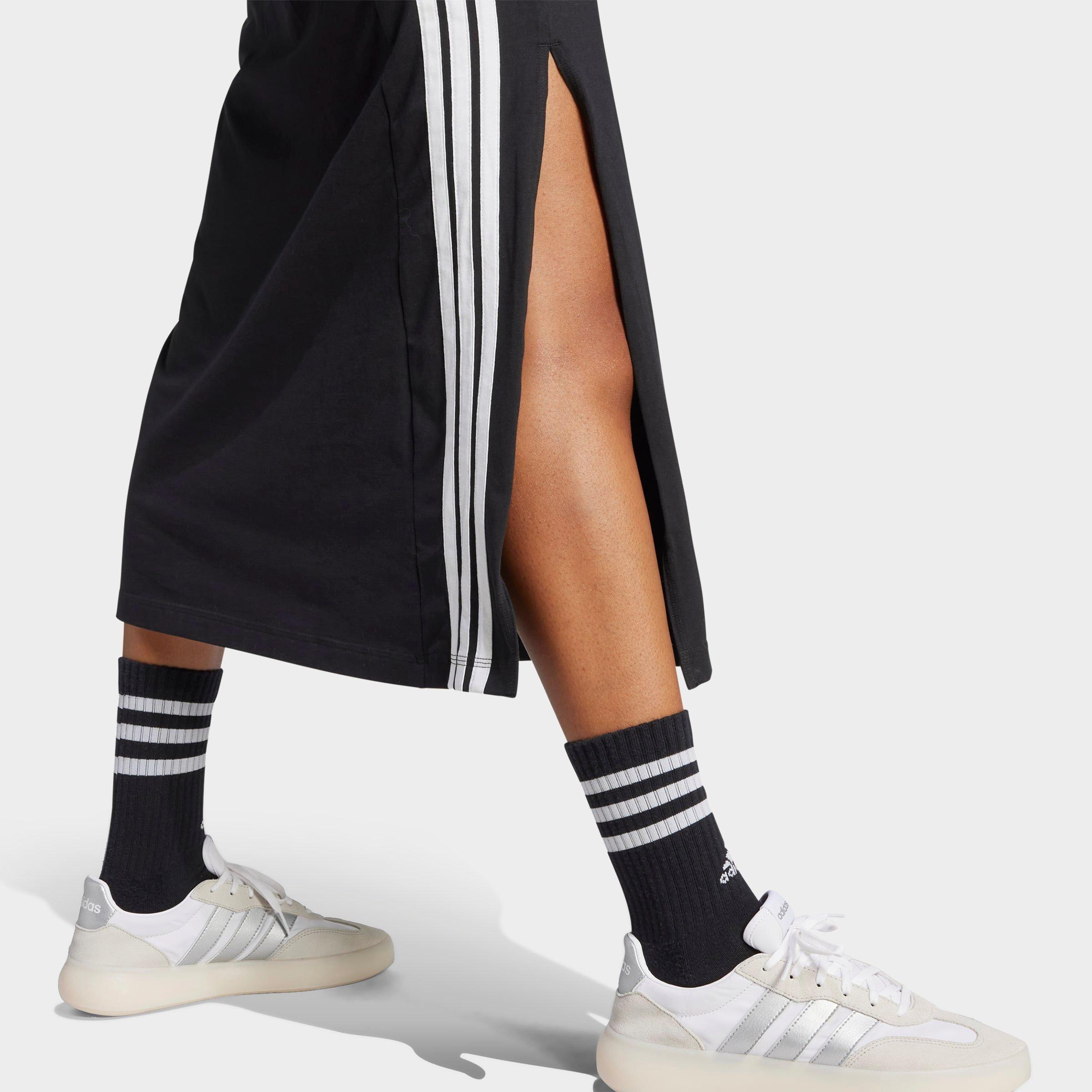 Women's adidas Essentials 3-Stripes Long Racerback Dress
