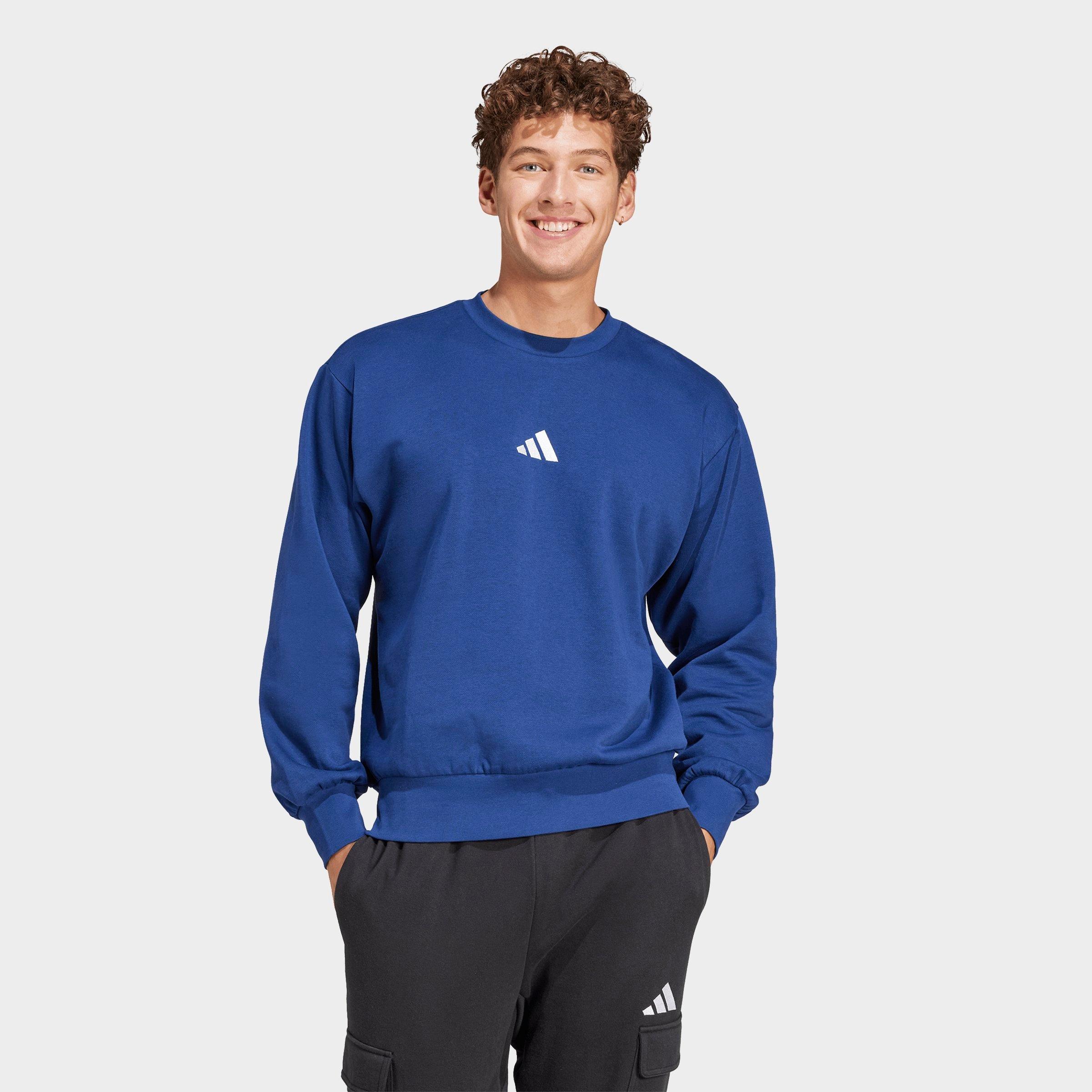 Men's adidas Essentials Feelcozy Fleece Crewneck Sweatshirt