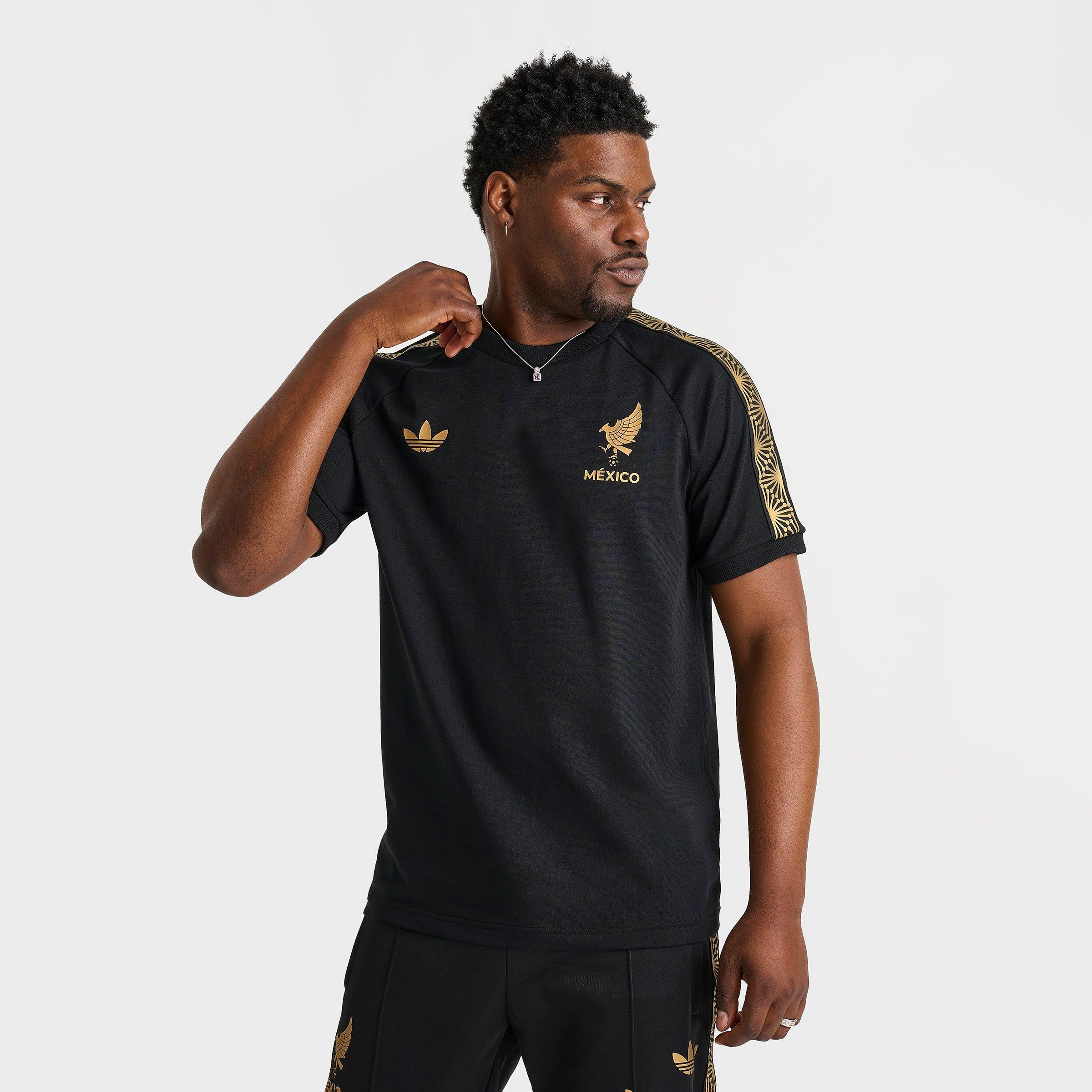 Men's adidas Mexico Soccer Gold T-Shirt