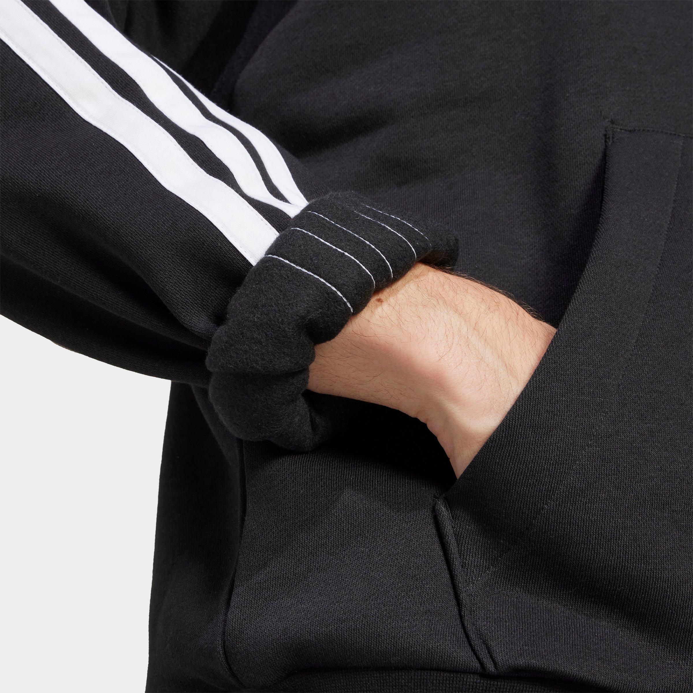 Men's adidas Essentials 3-Stripes Fleece Pullover Hoodie