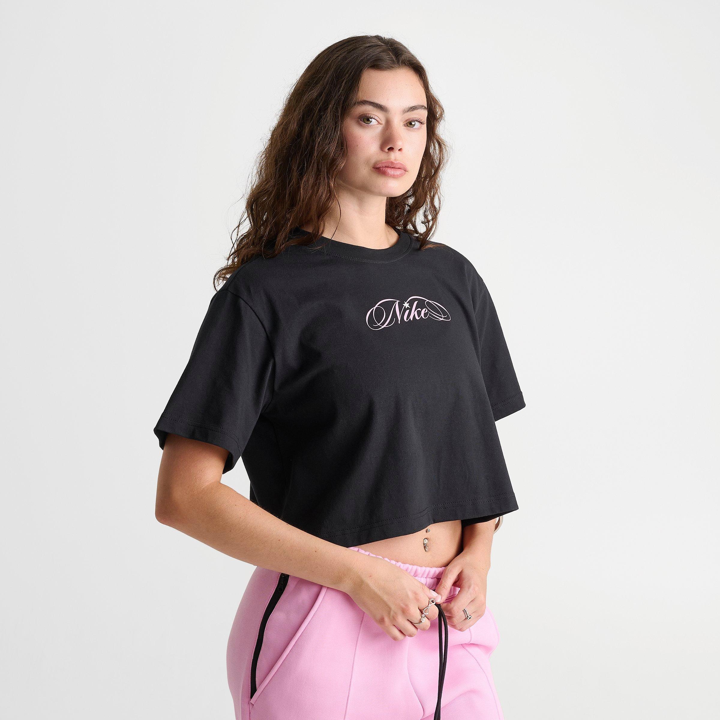 Women's Nike Sportswear Goddess Cropped T-Shirt