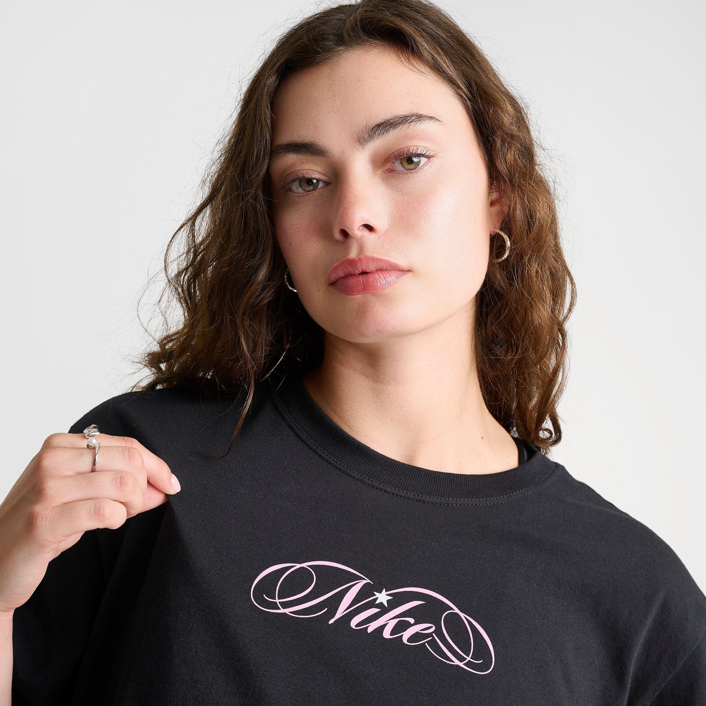 Women's Nike Sportswear Goddess Cropped T-Shirt
