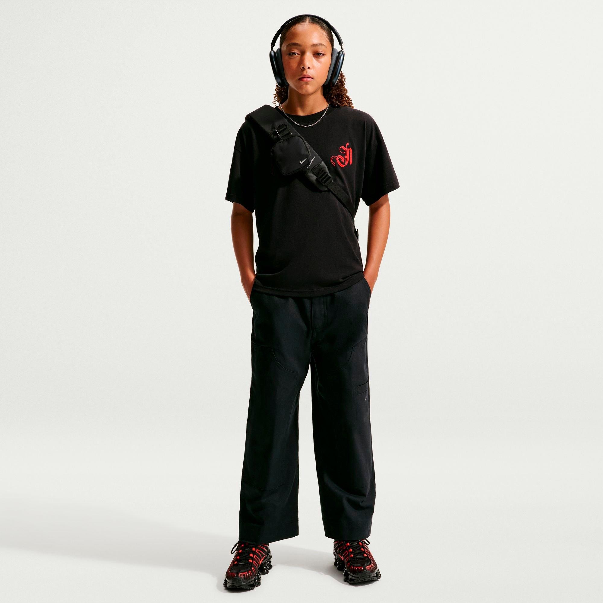Big Kids' Nike Sportswear Wings Back Hit T-Shirt