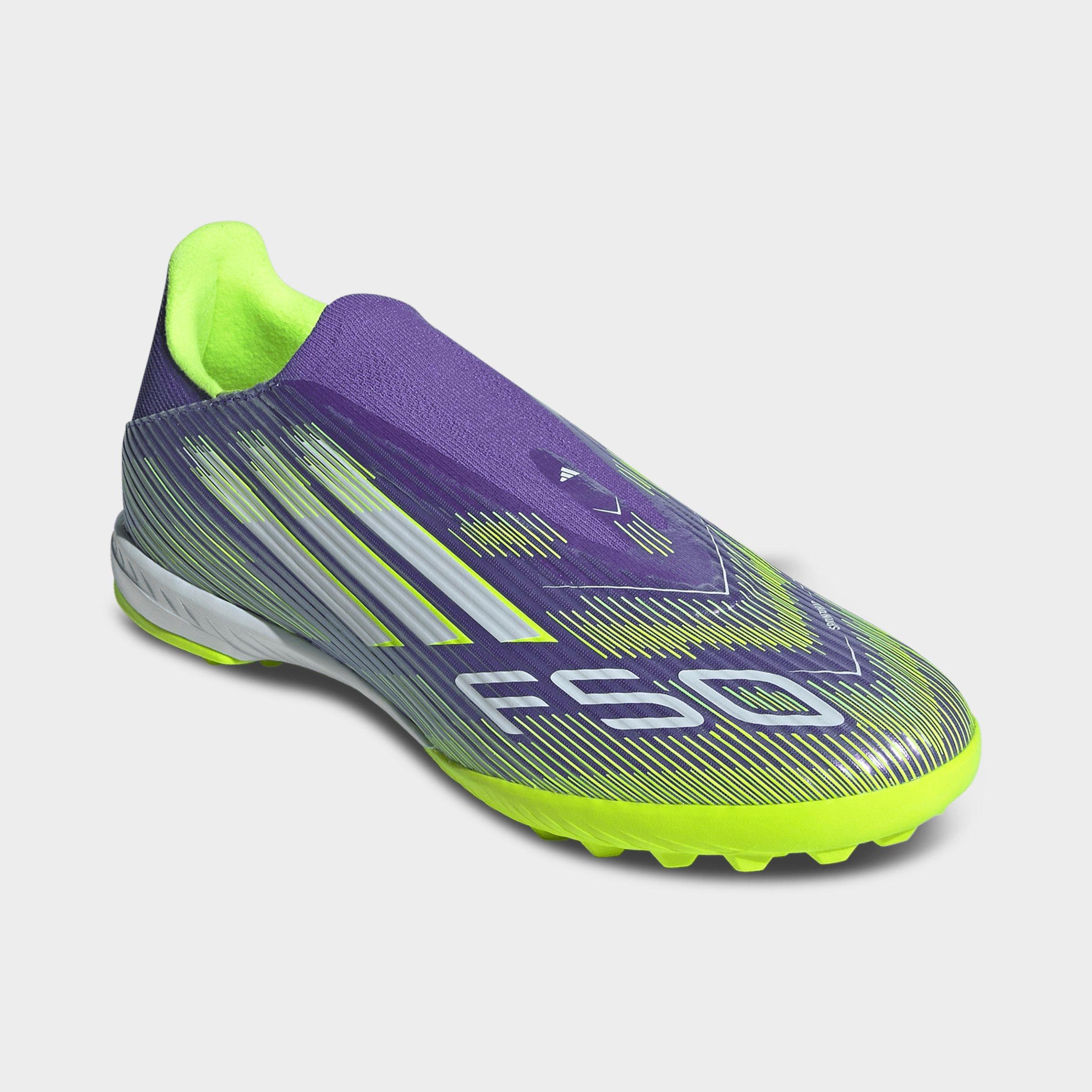 Men's adidas F50 League Laceless Turf Soccer Cleats