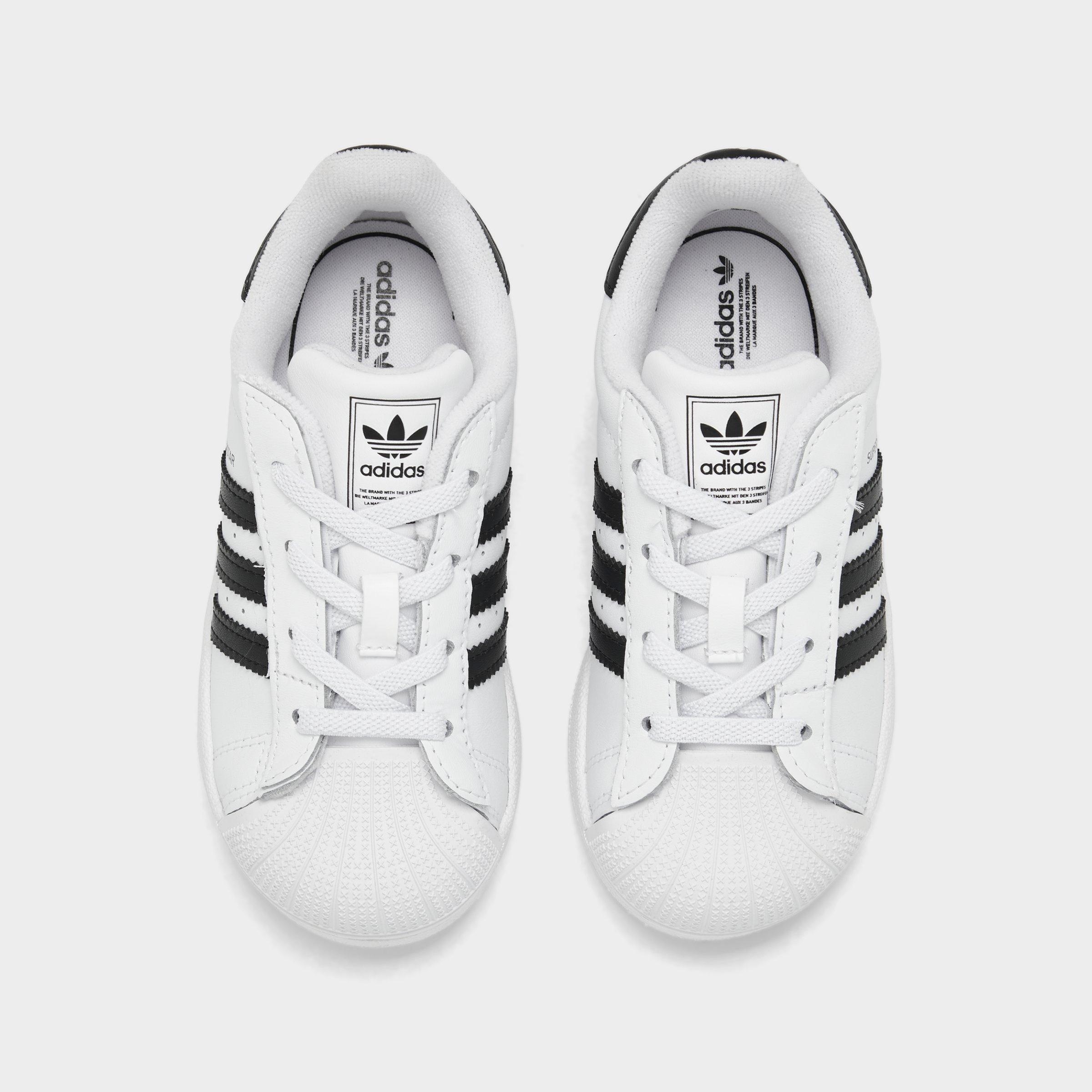 Kids' Toddler adidas Originals Superstar II Stretch Lace Casual Shoes