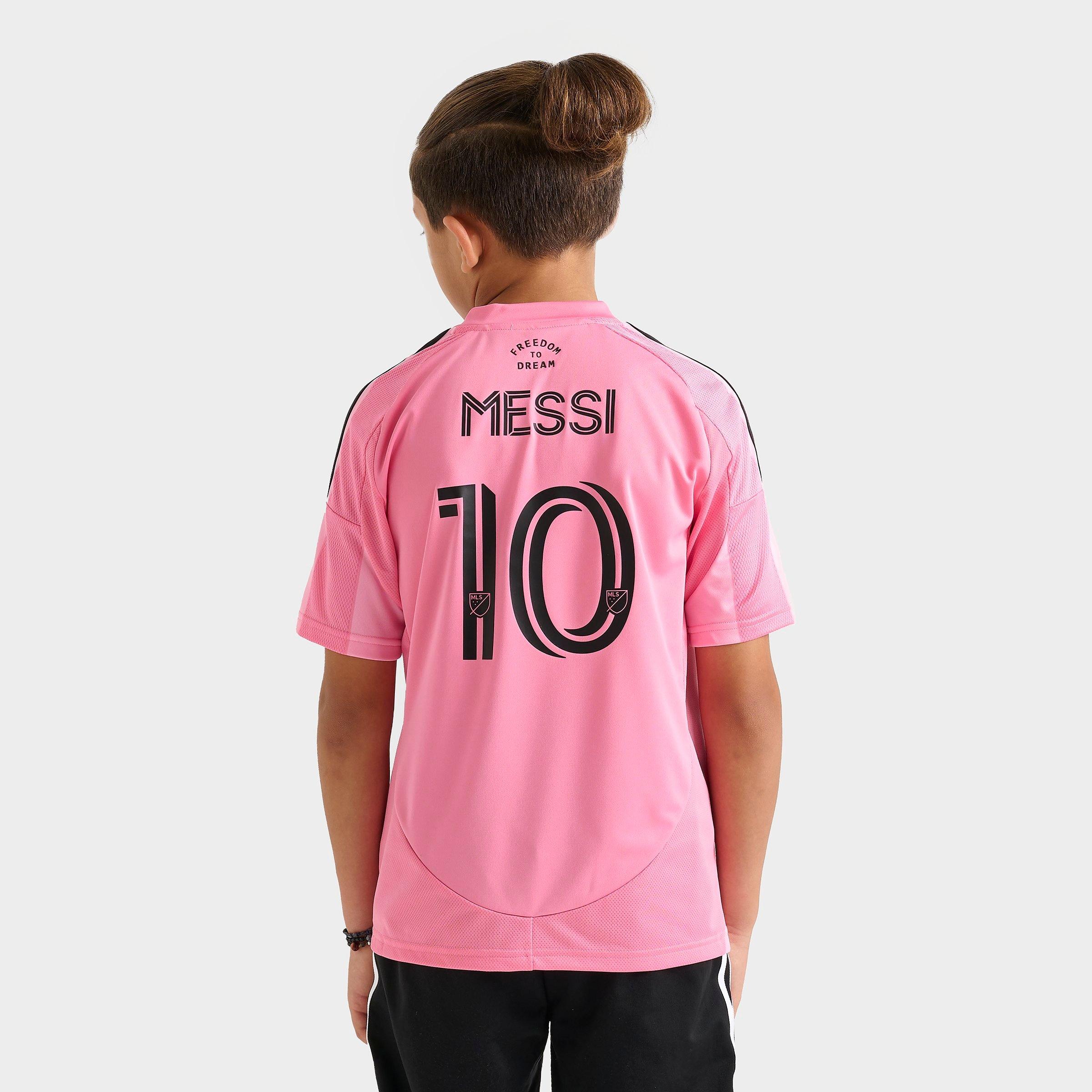 Kids' adidas Inter Miami CF 25-26 Messi Away Soccer Jersey