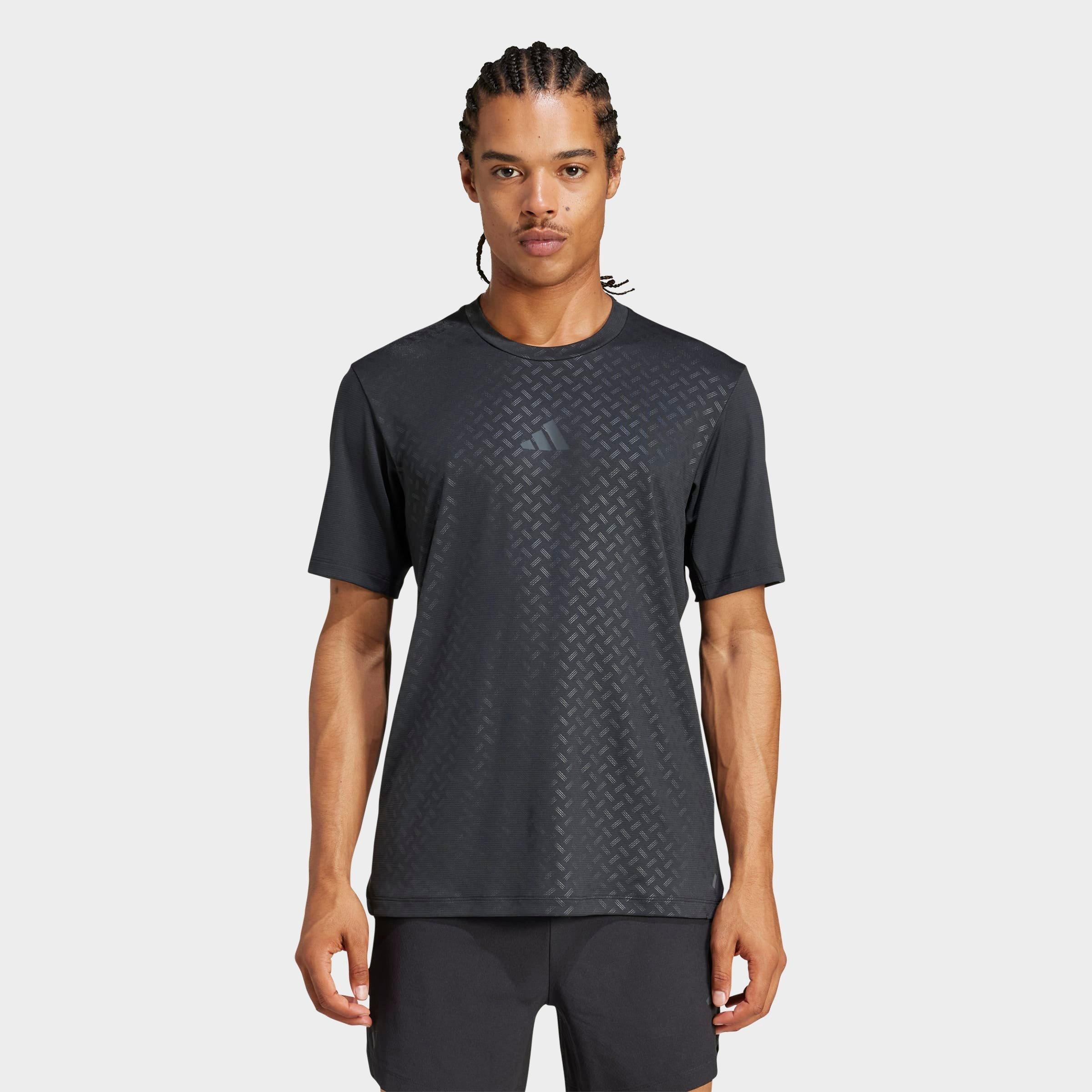 ★adidas★ Power 3S Tea JI8215 adidas Power 3-Stripes T-Shirt 'Black' JI8215