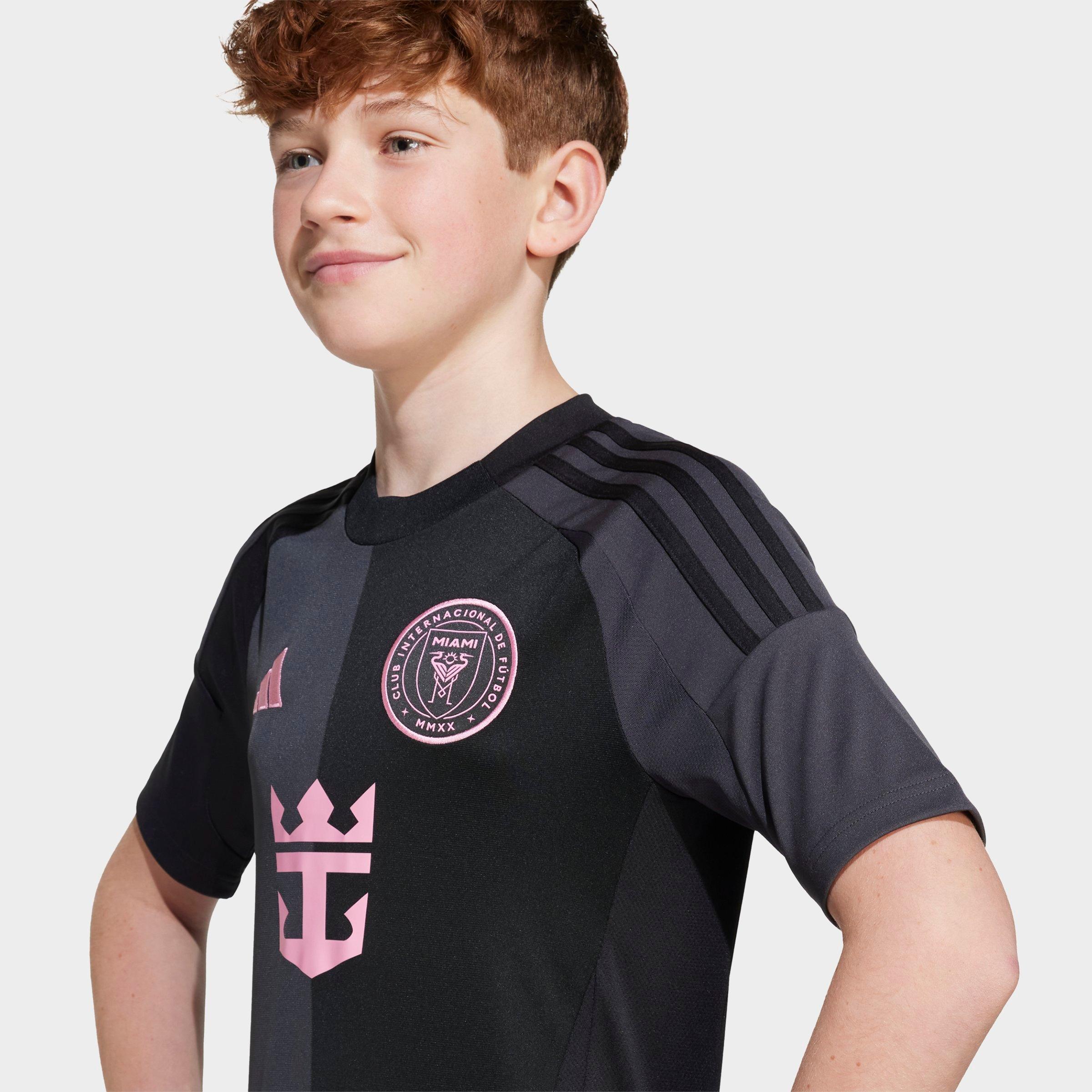 Big Kids' adidas Inter Miami CF 25-26 Away Soccer Jersey