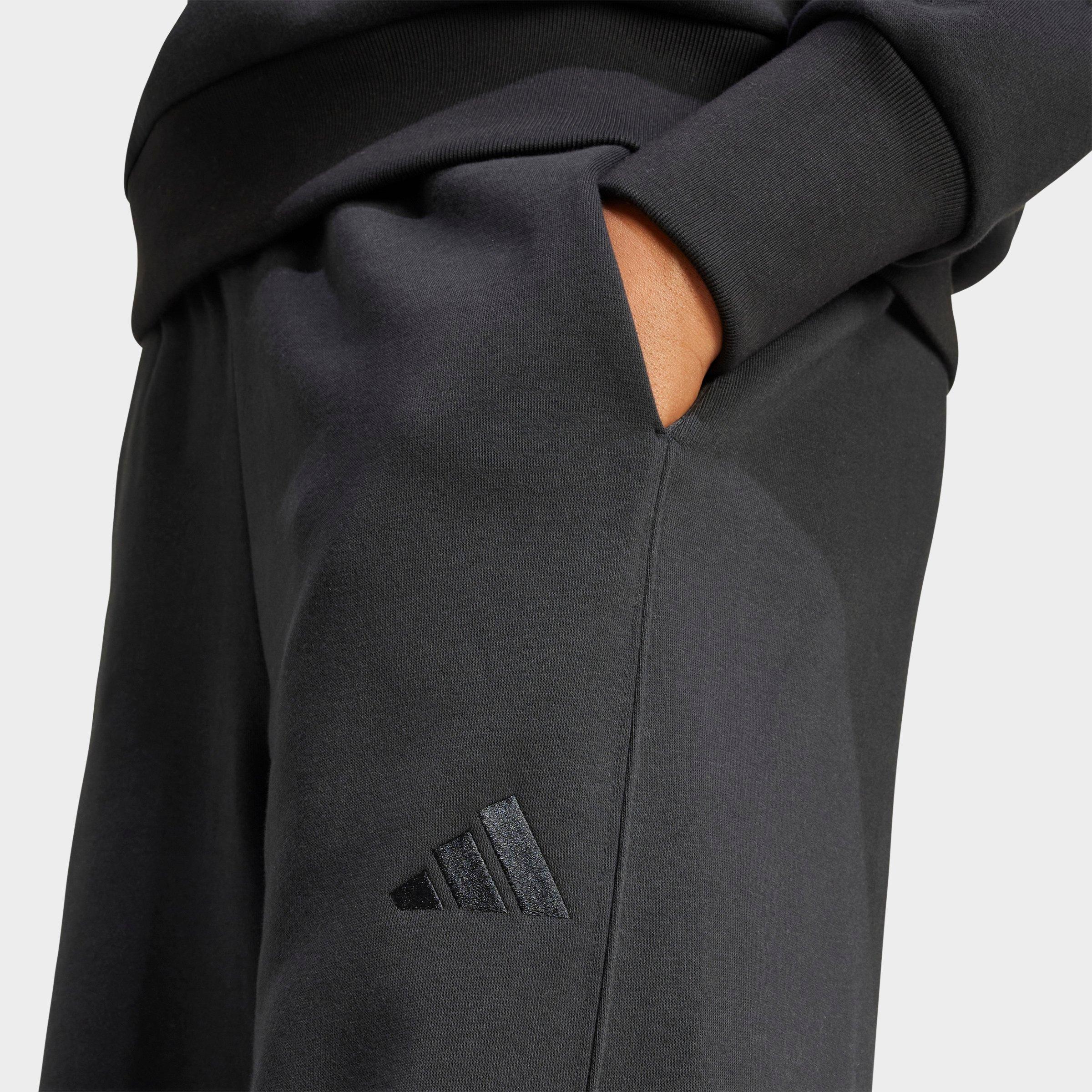 Women's adidas All SZN Fleece Loose Wide-Leg Pants
