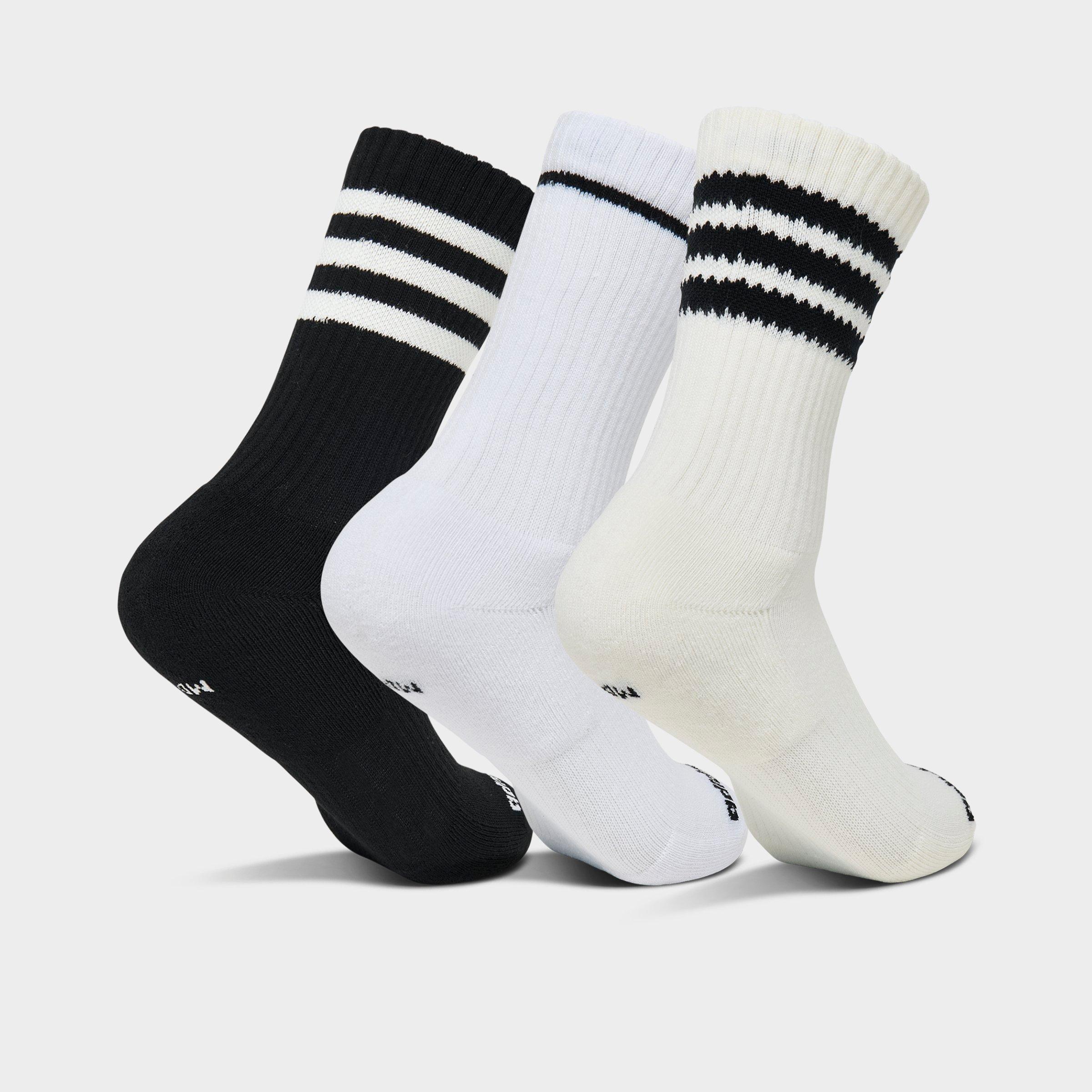 adidas Originals Trefoil Cushion Crew Socks (3-Pack)