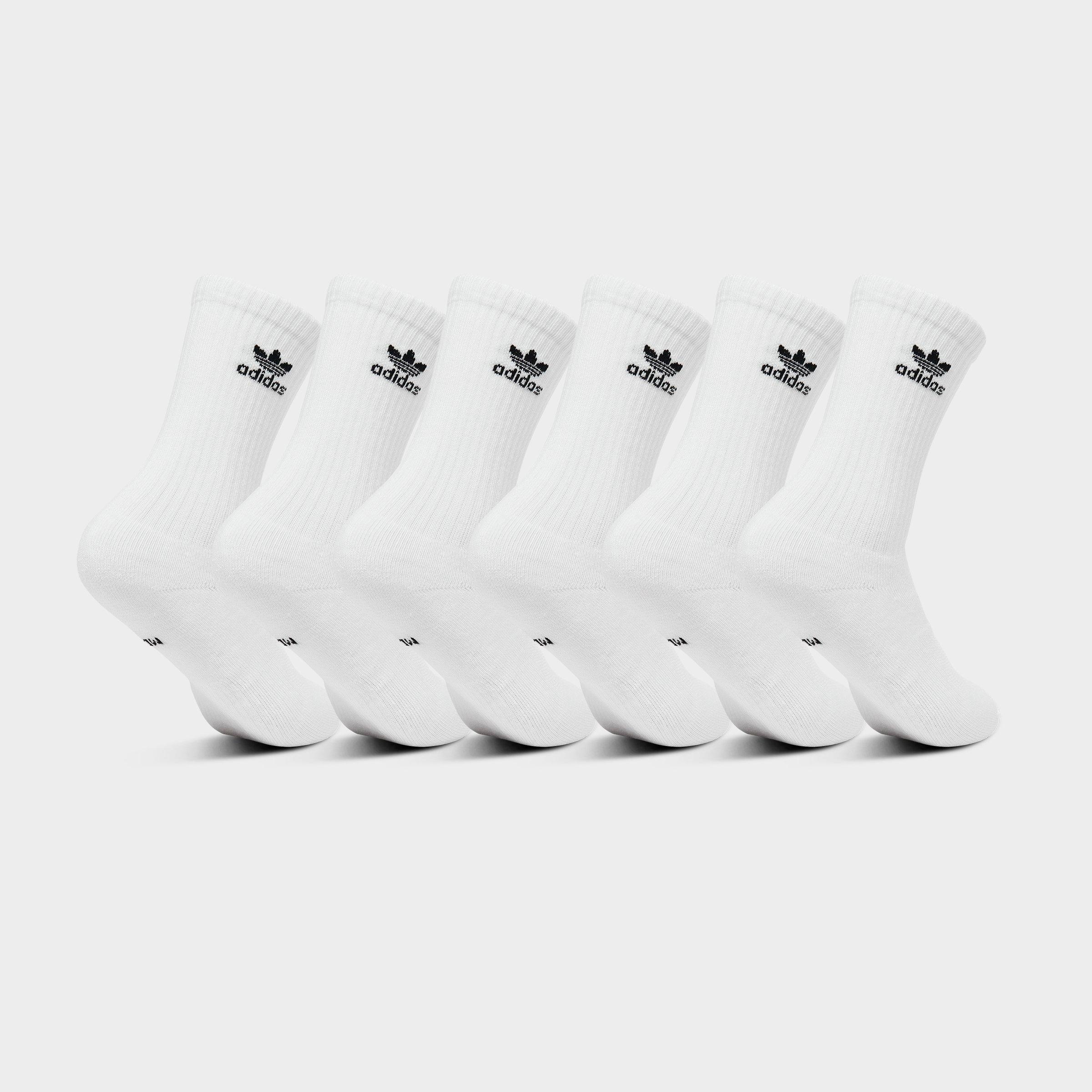Women's adidas Originals Trefoil Cushion Crew Socks (6-Pack)