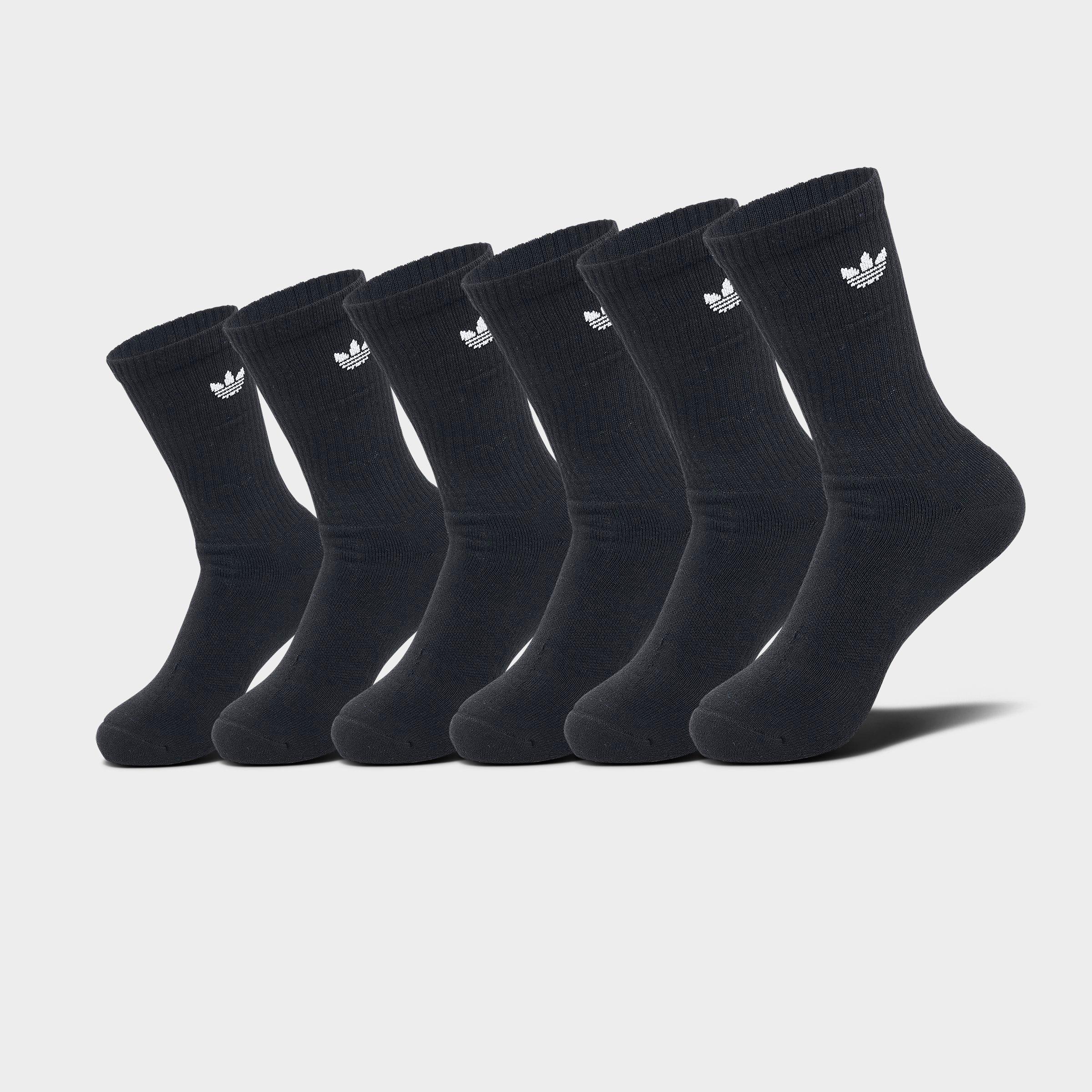 Women's adidas Originals Trefoil Cushion Crew Socks (6-Pack)