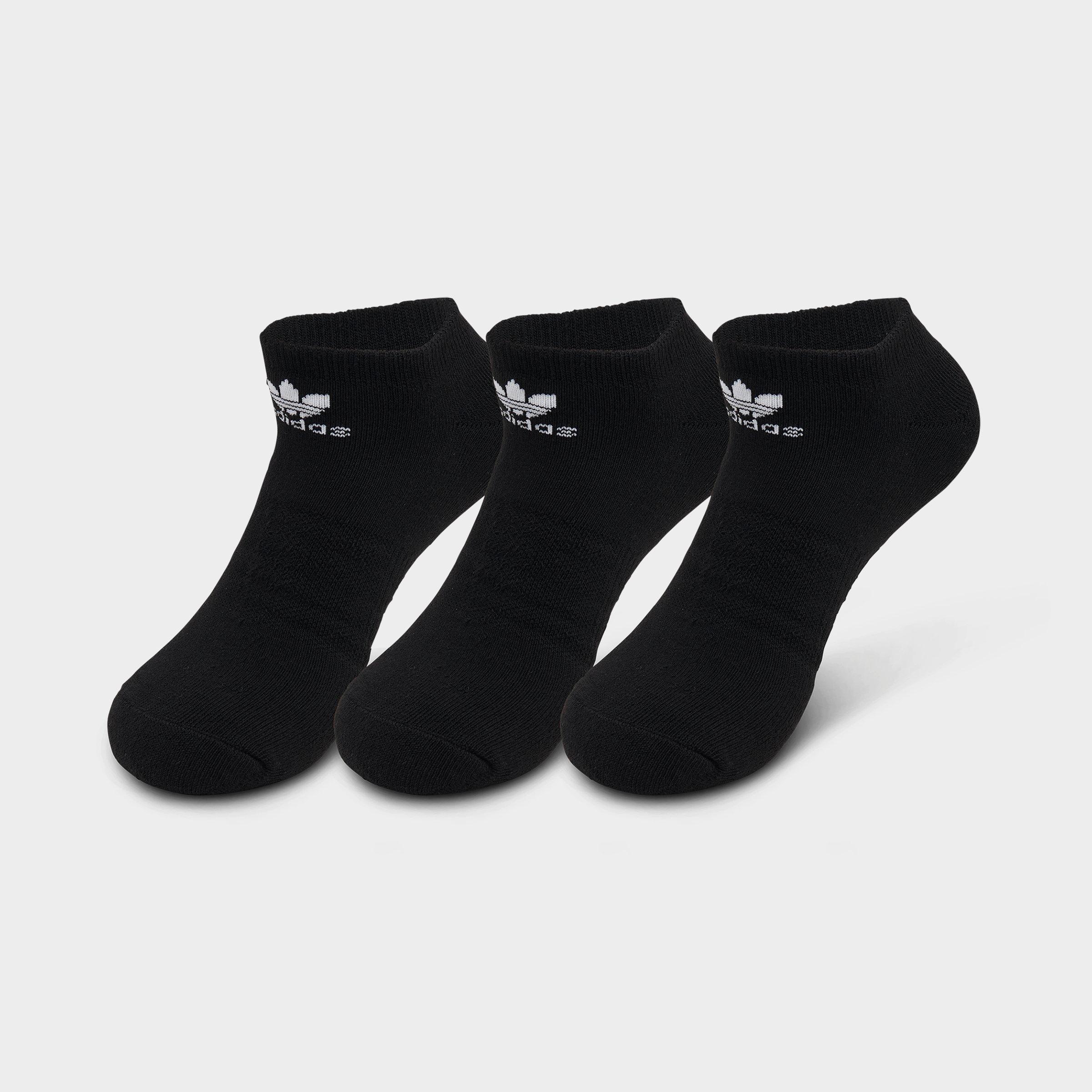 adidas Originals Trefoil No-Show Socks (3-Pack)