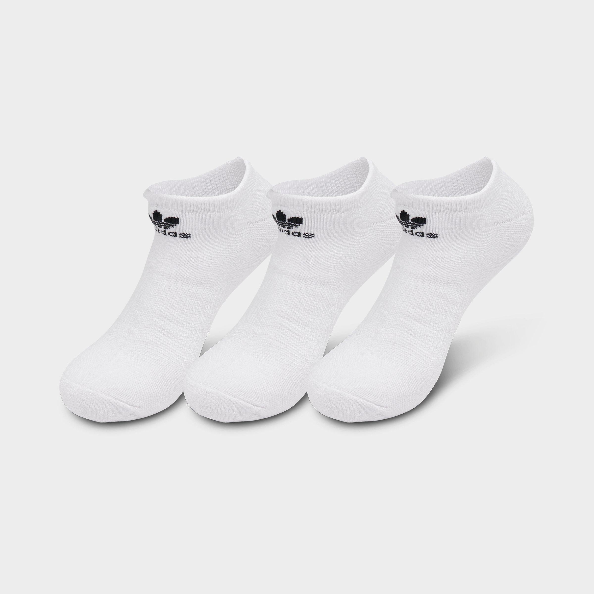 adidas Originals Trefoil No-Show Socks (3-Pack)