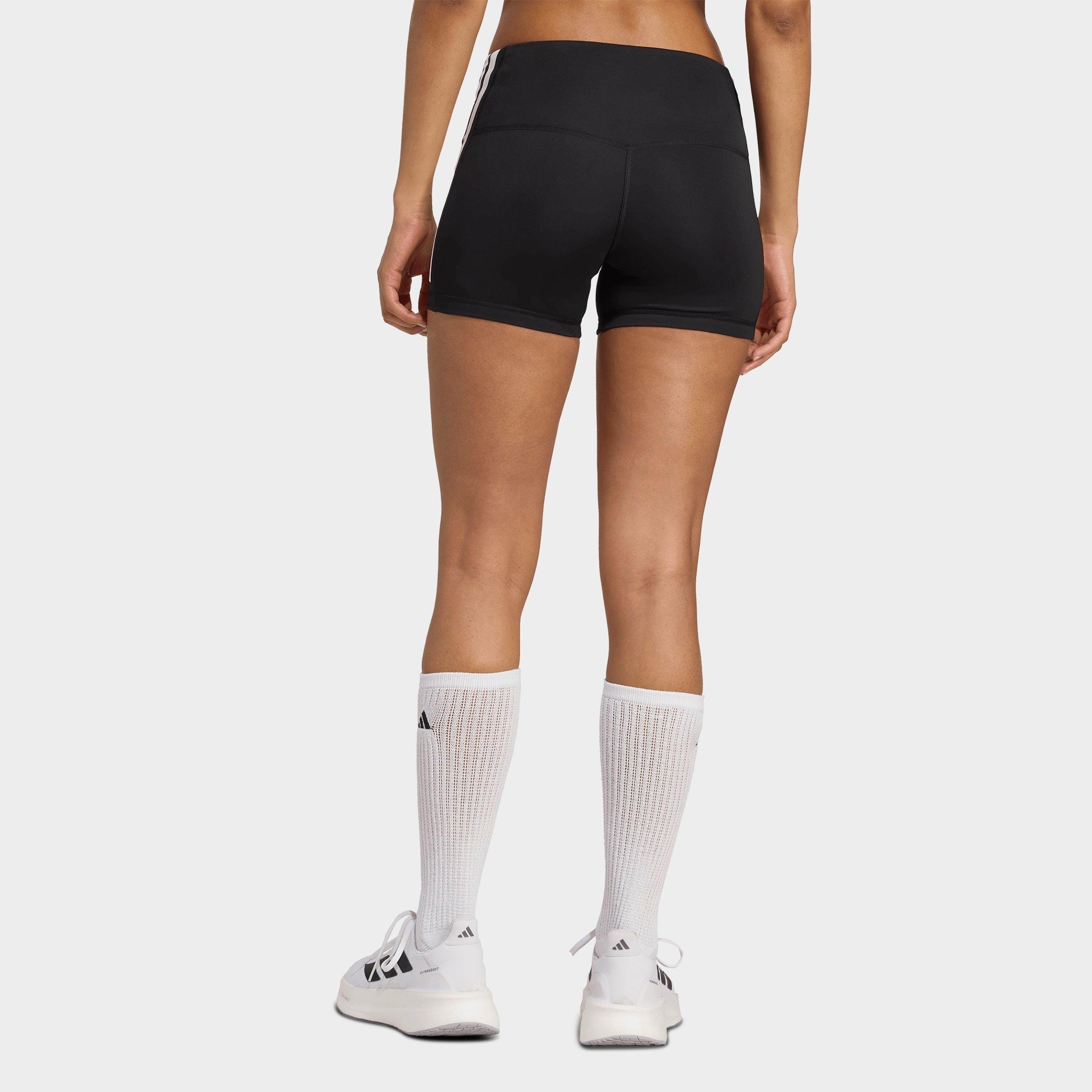 Women's adidas 3-Stripes 4-Inch Volleyball Shorts