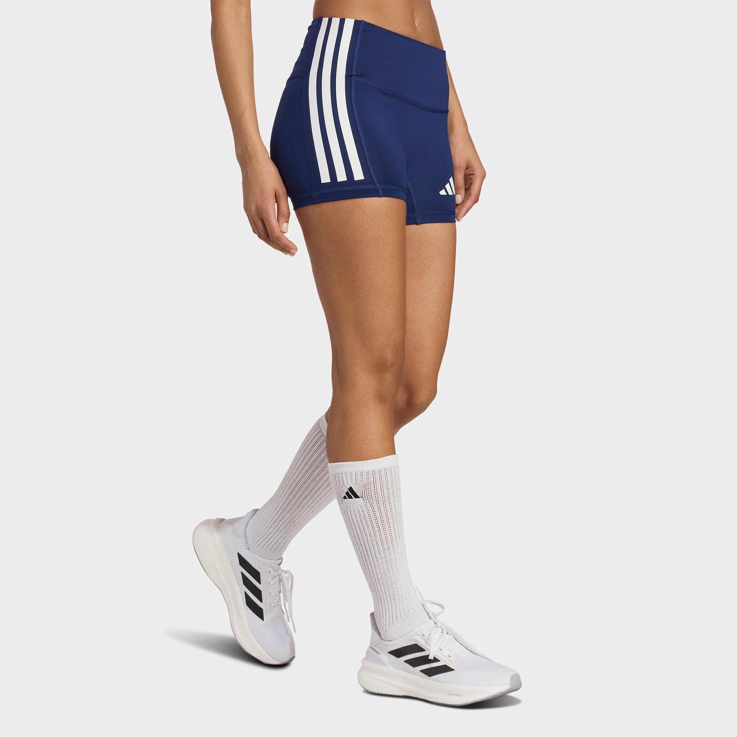 Women's adidas 3-Stripes 4-Inch Volleyball Shorts
