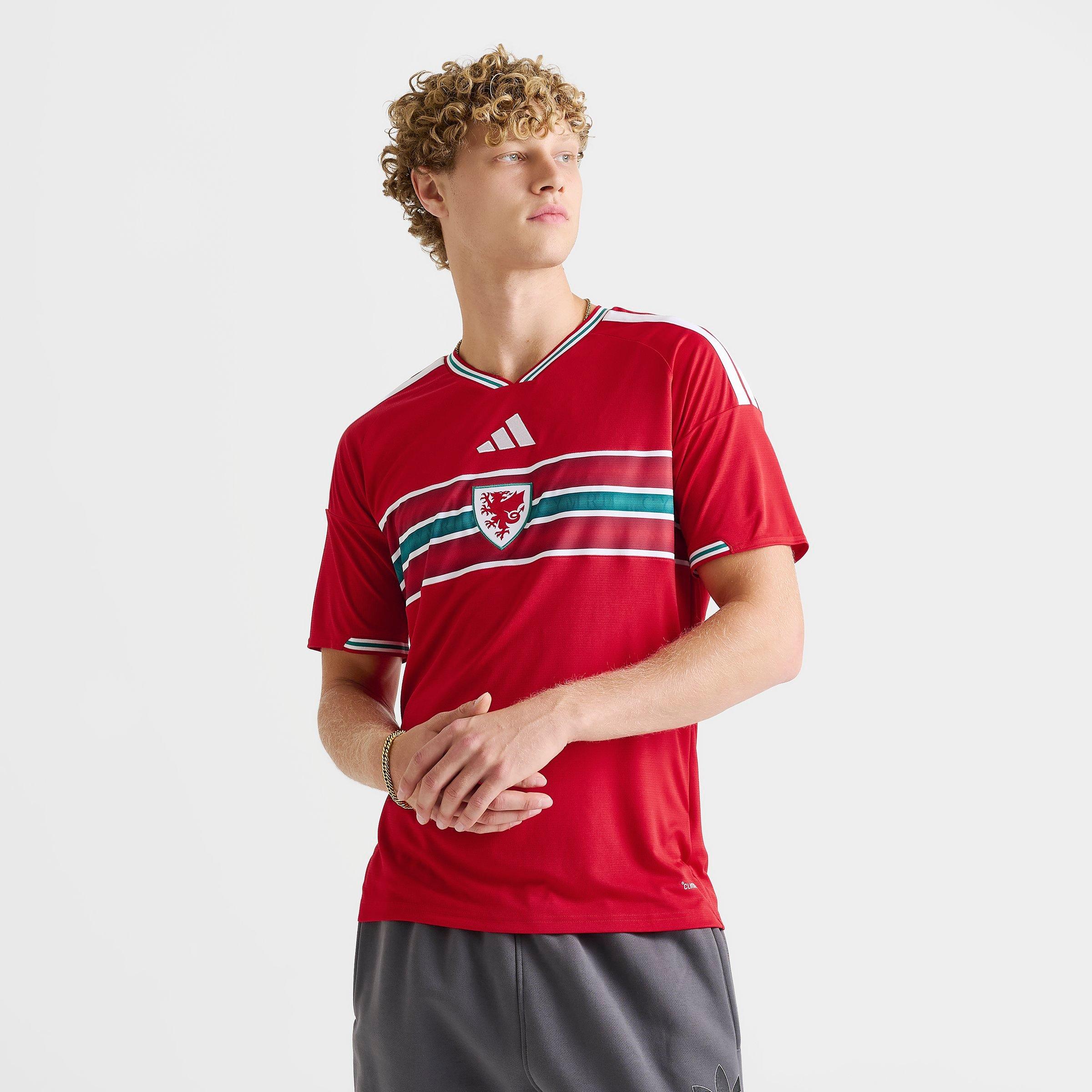 Men's adidas Wales Home Replica Soccer Jersey