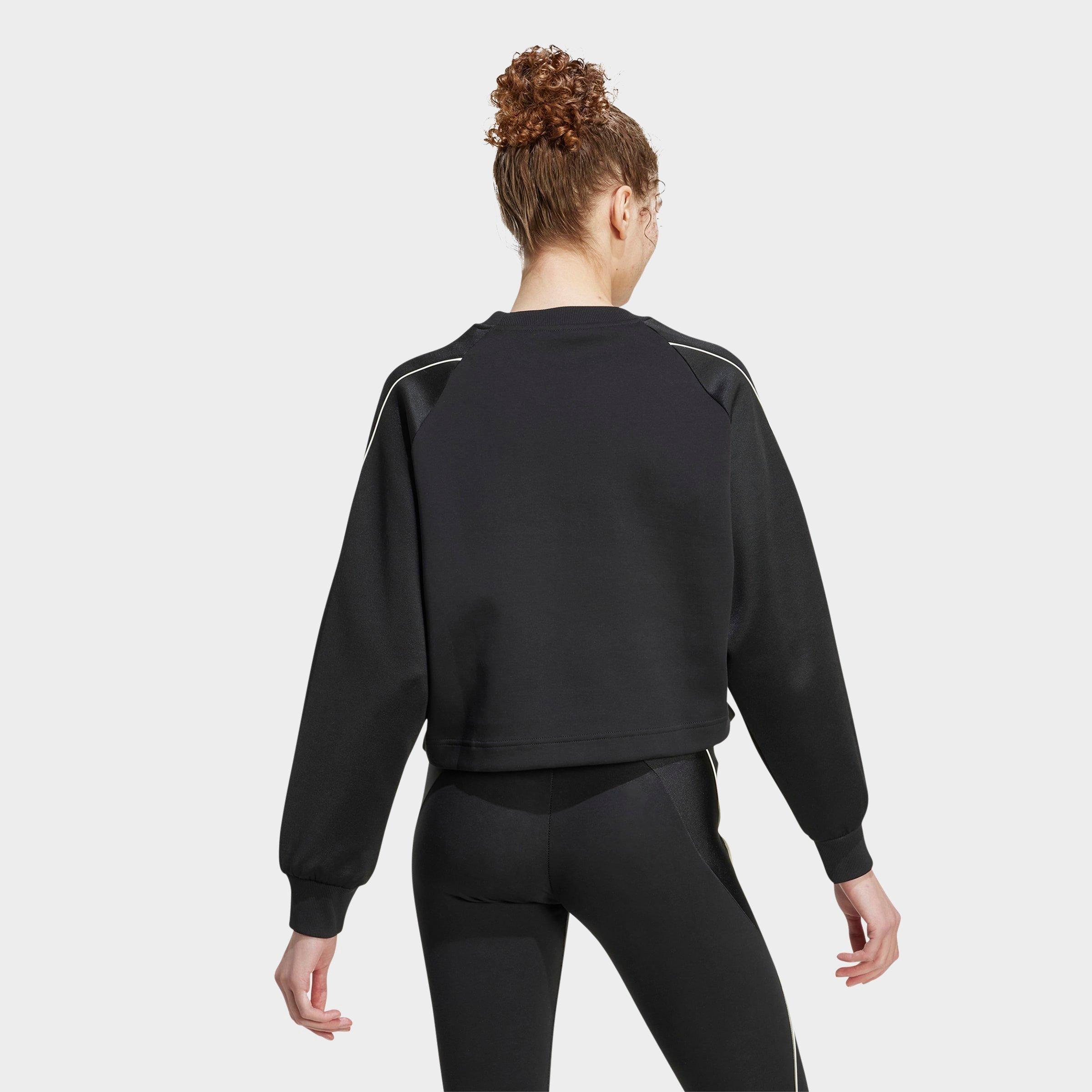 Women's adidas Stadium 3-Stripes Crewneck Sweatshirt