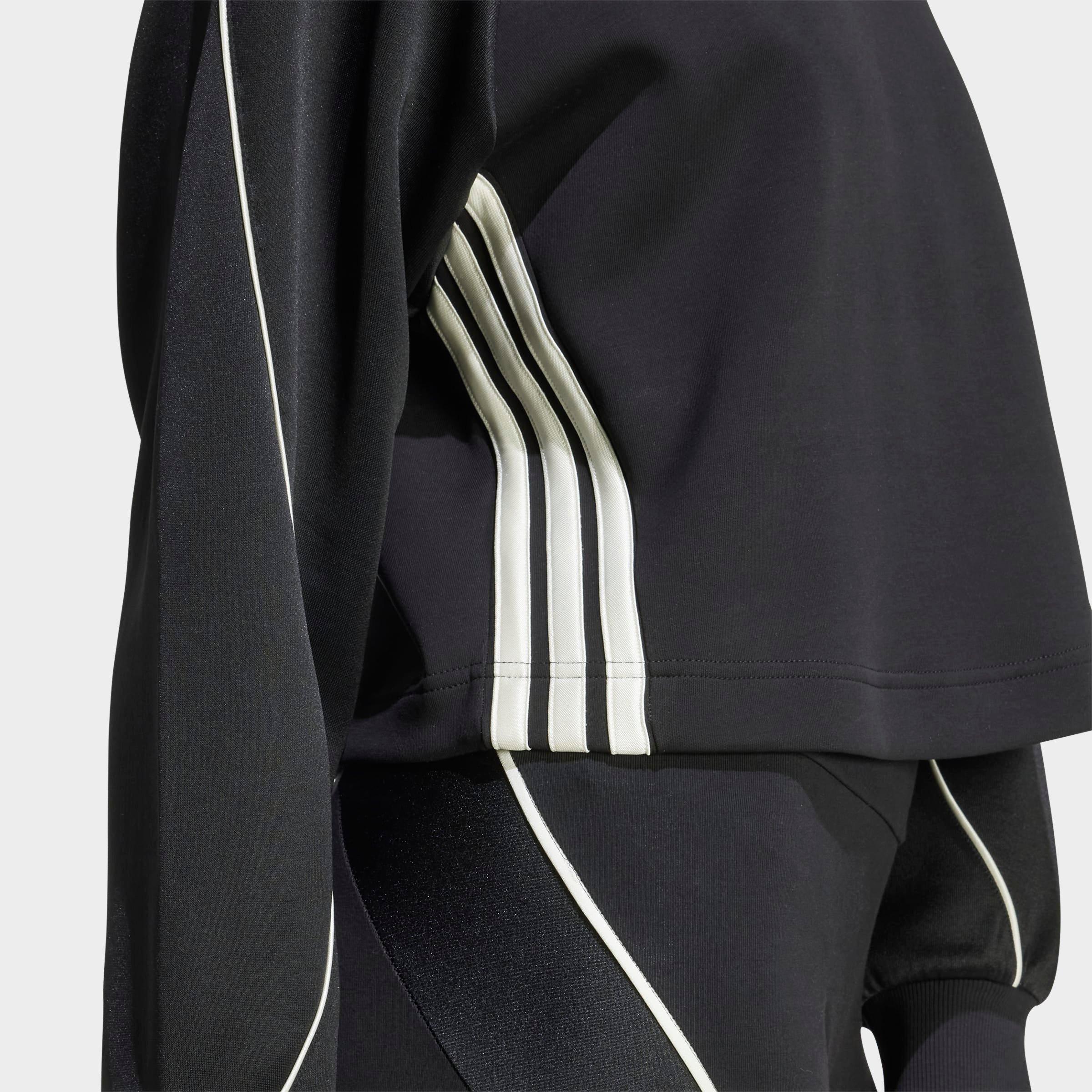 Women's adidas Stadium 3-Stripes Crewneck Sweatshirt