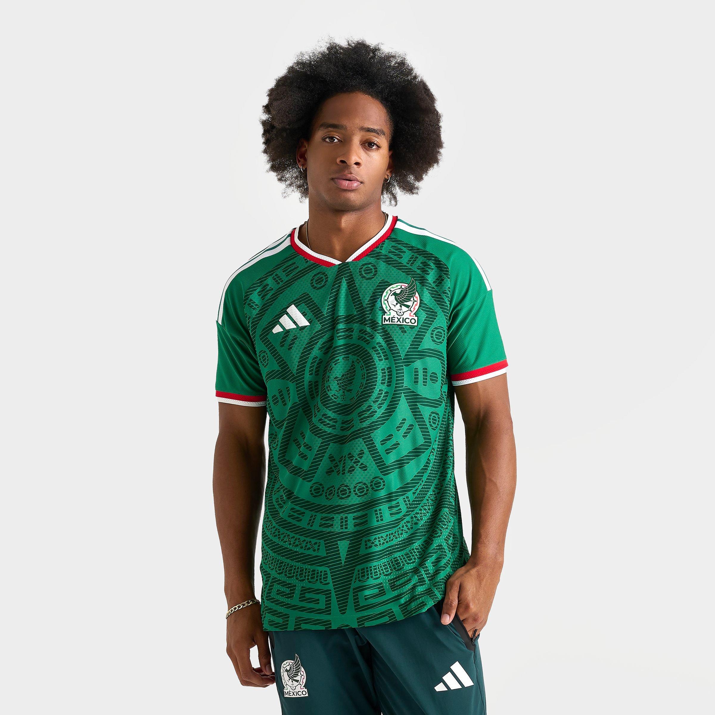 Men's adidas Mexico 2026 Home Authentic Soccer Jersey