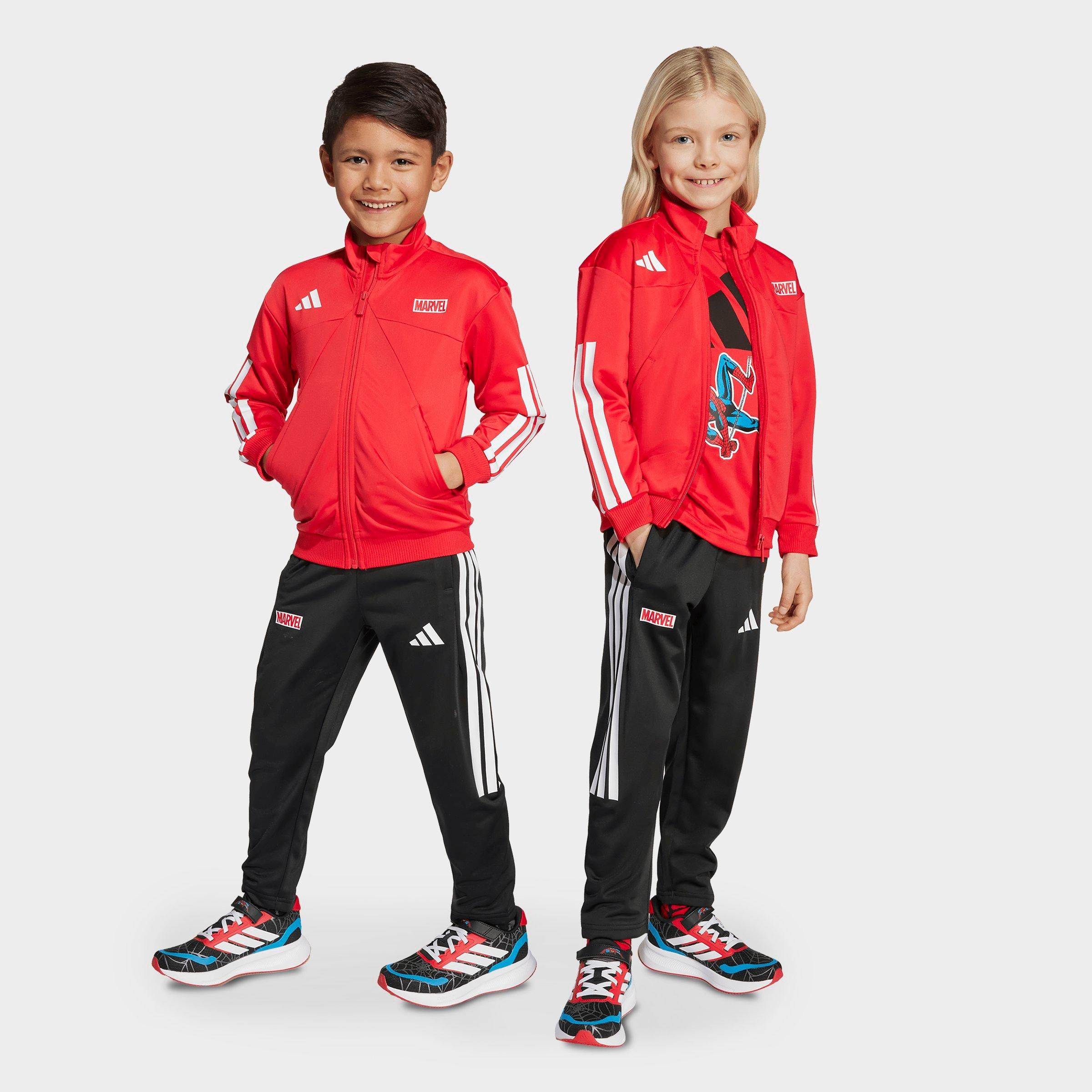 Toddler and Little Kids' adidas x Marvel Spider-Man T-Shirt and Shorts Set