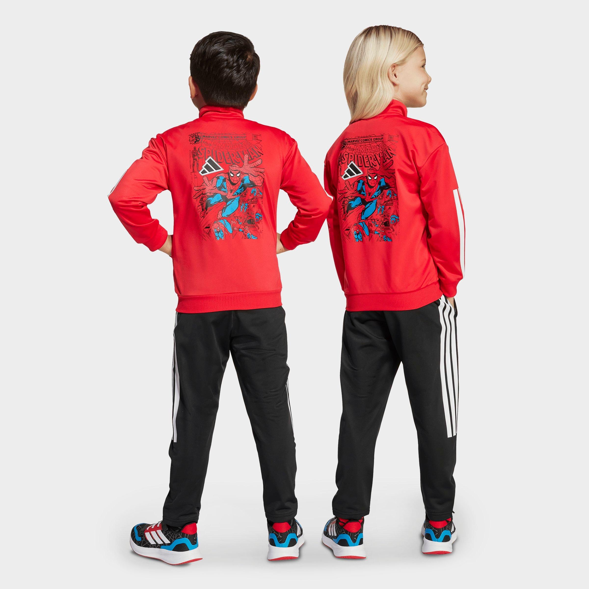 Toddler and Little Kids' adidas x Marvel Spider-Man T-Shirt and Shorts Set