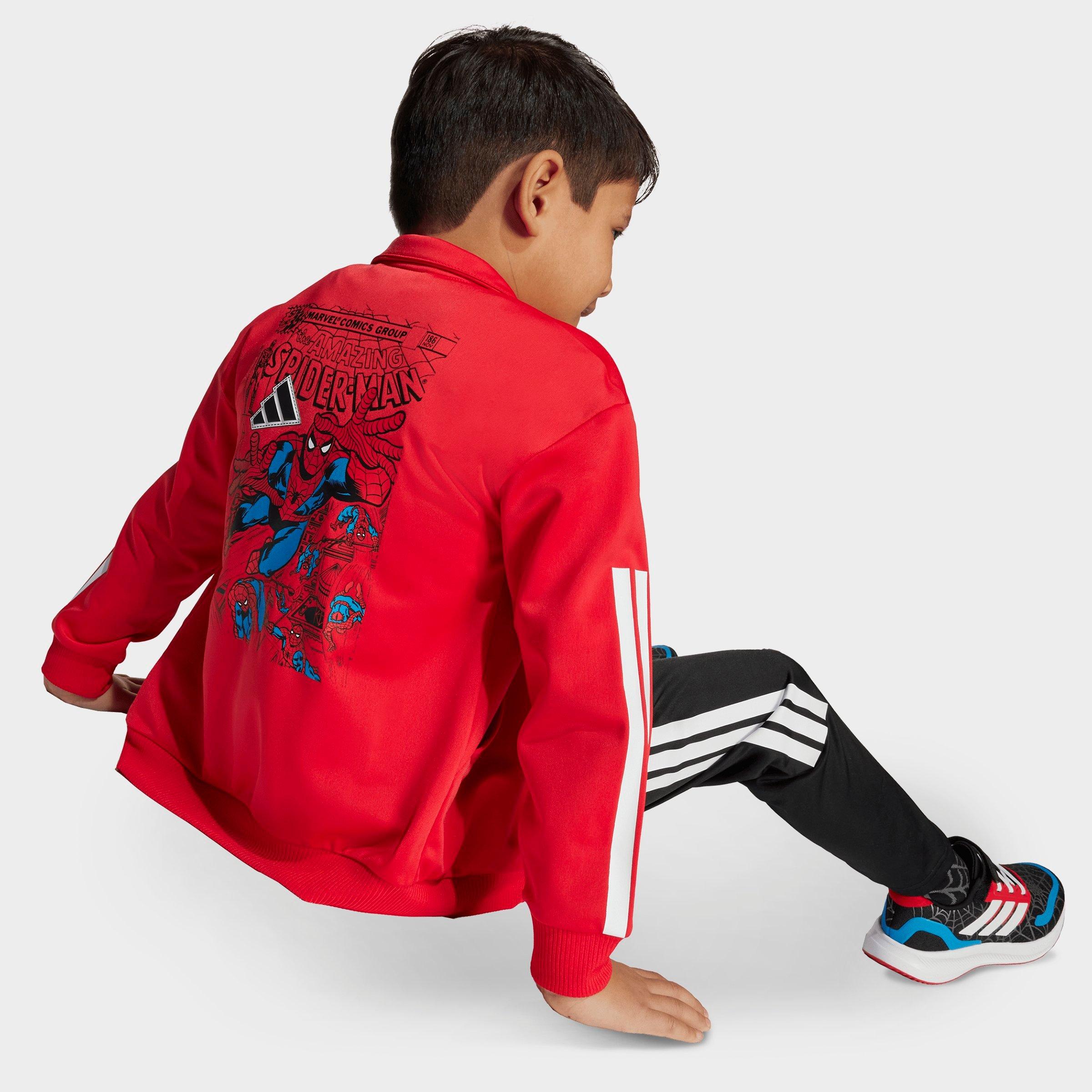 Toddler and Little Kids' adidas x Marvel Spider-Man T-Shirt and Shorts Set