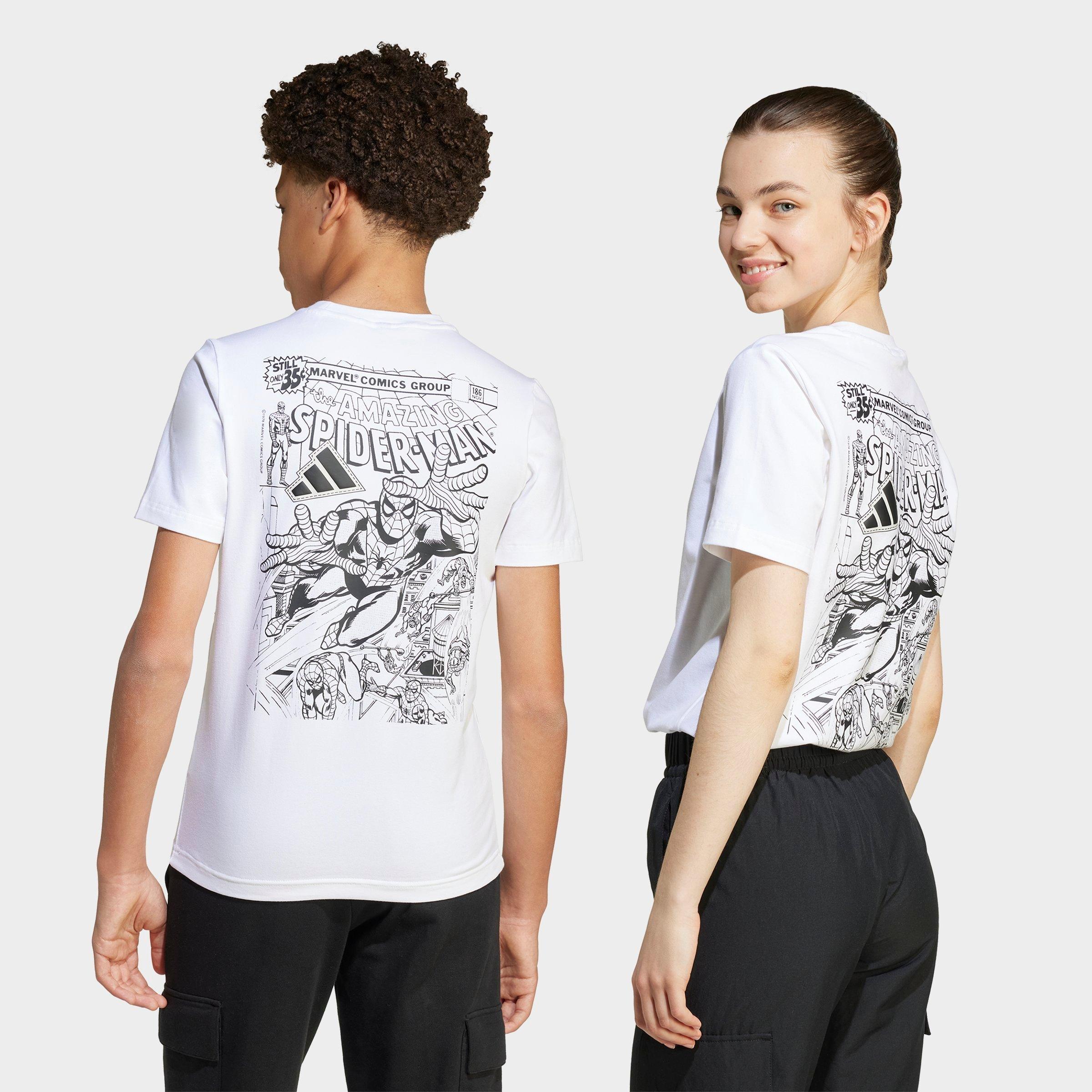 Big Kids' adidas x Marvel Spider-Man Graphic T-Shirt