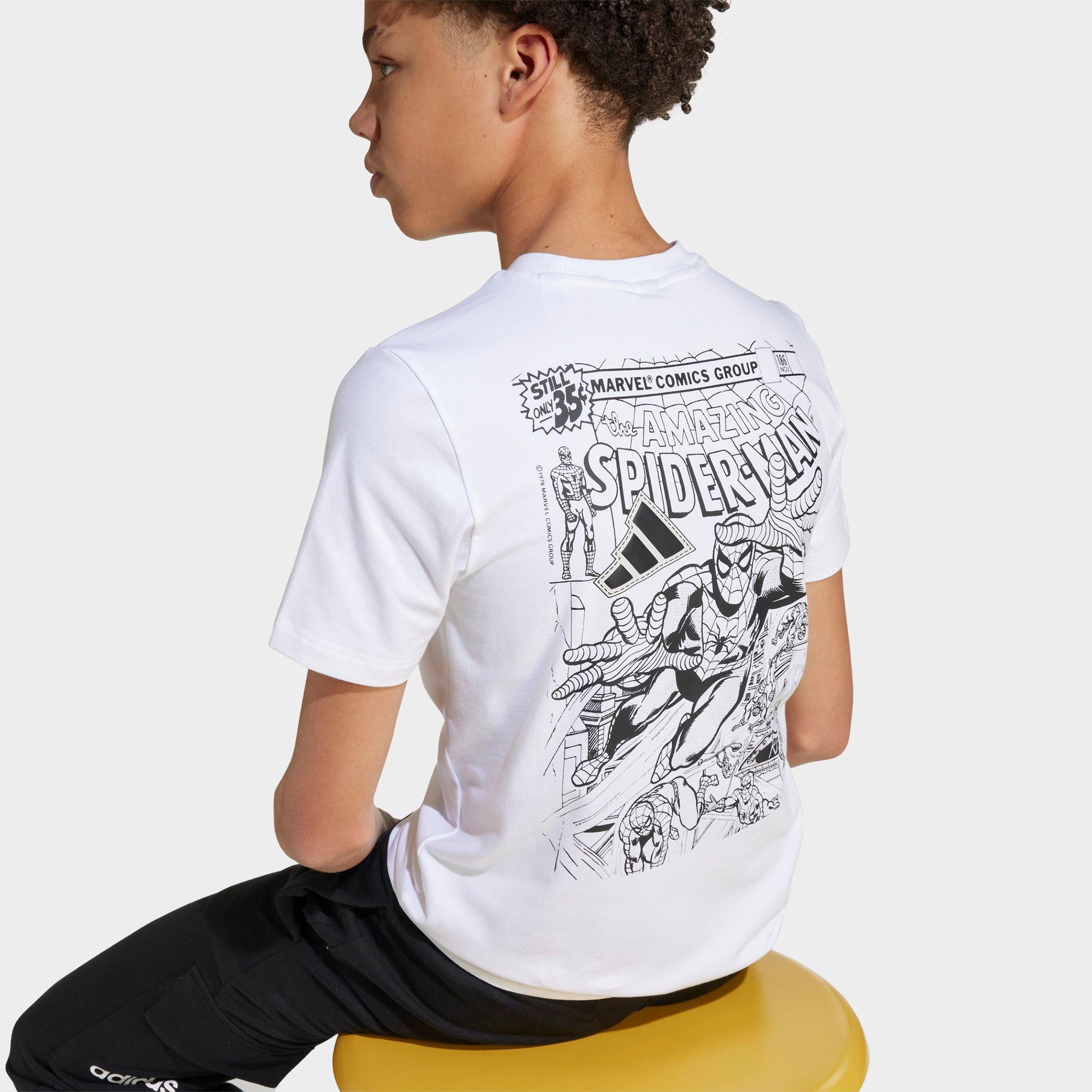 Big Kids' adidas x Marvel Spider-Man Graphic T-Shirt