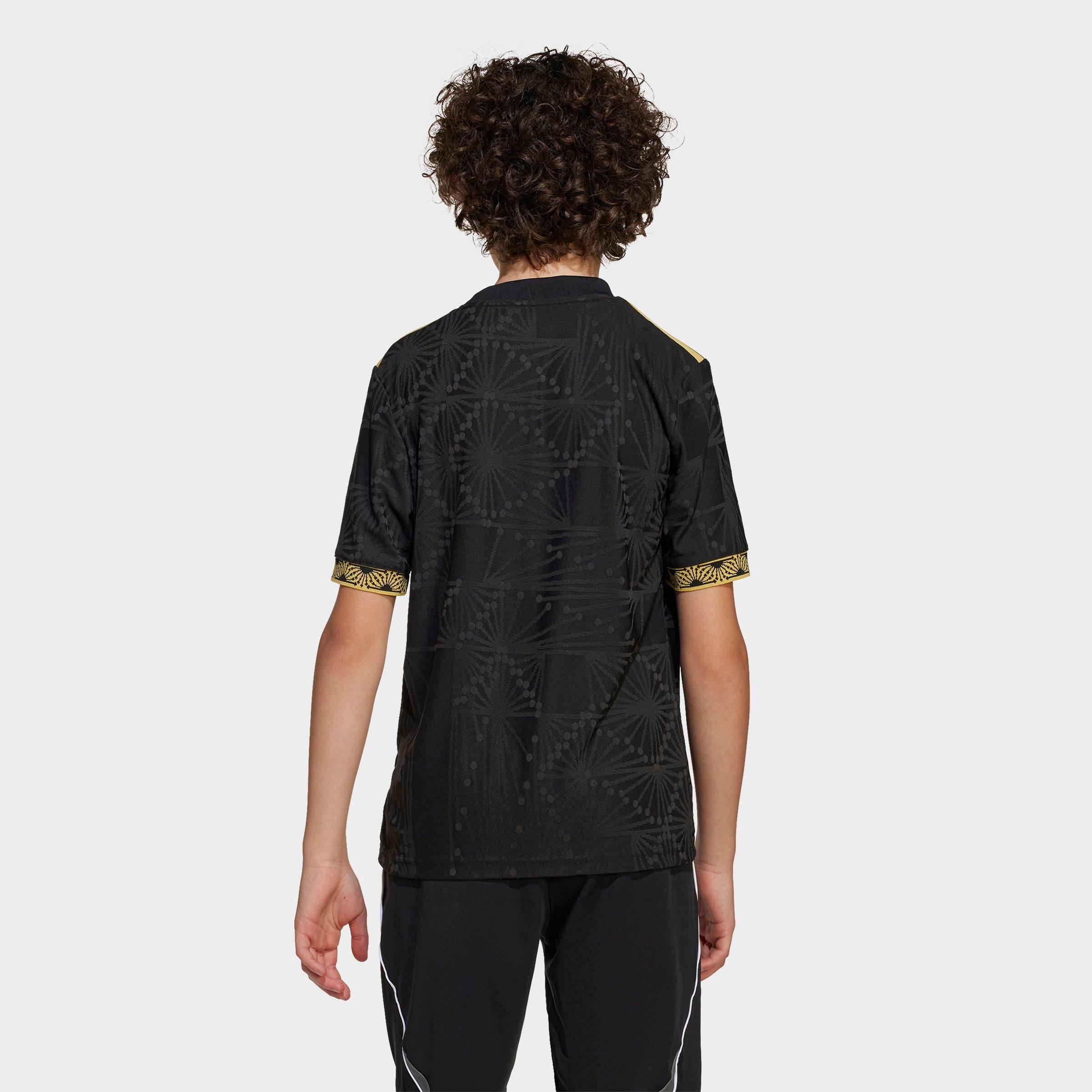 Big Kids' adidas Originals Mexico 2025 Gold Soccer Jersey