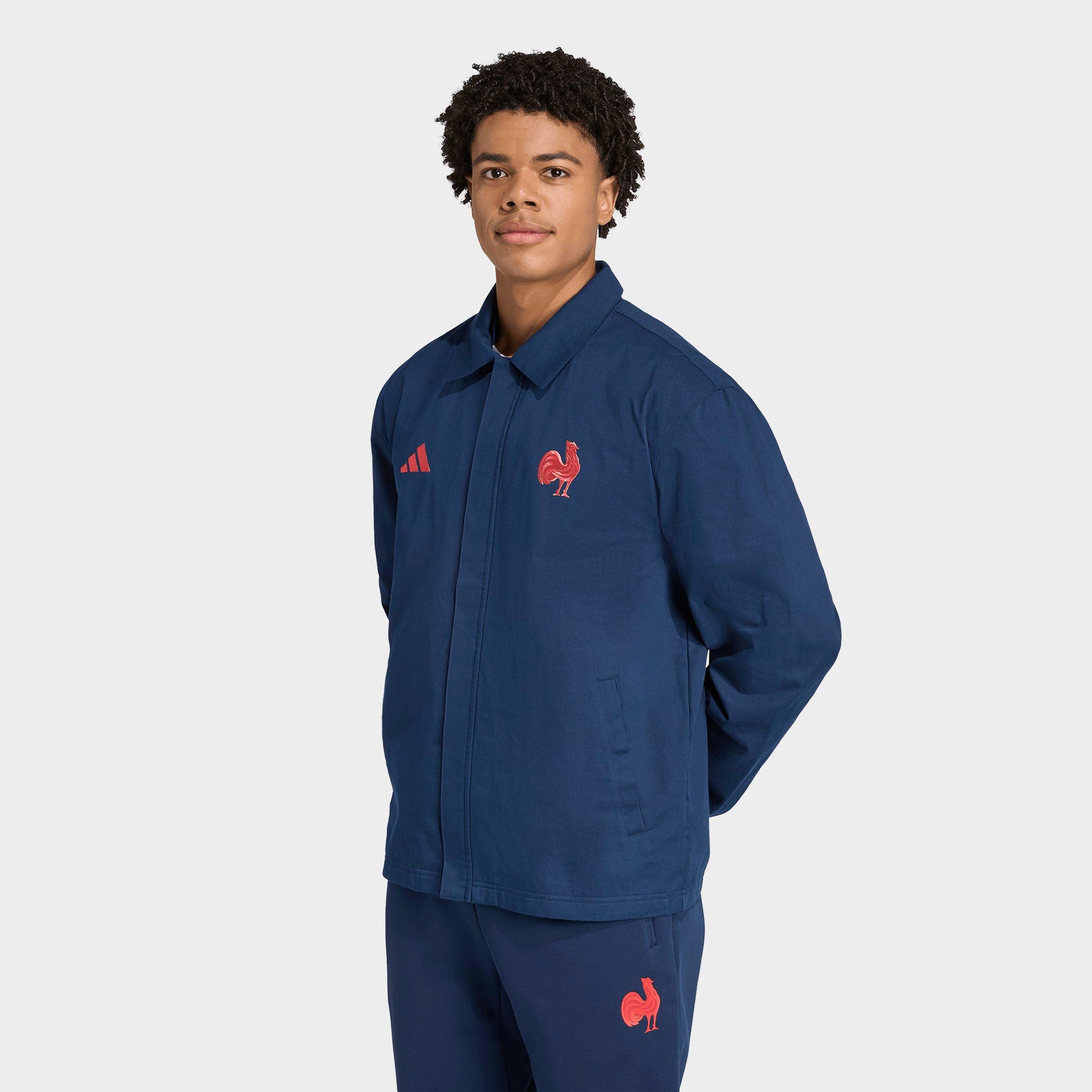 Men's adidas France Rugby Travel Jacket | JD Sports