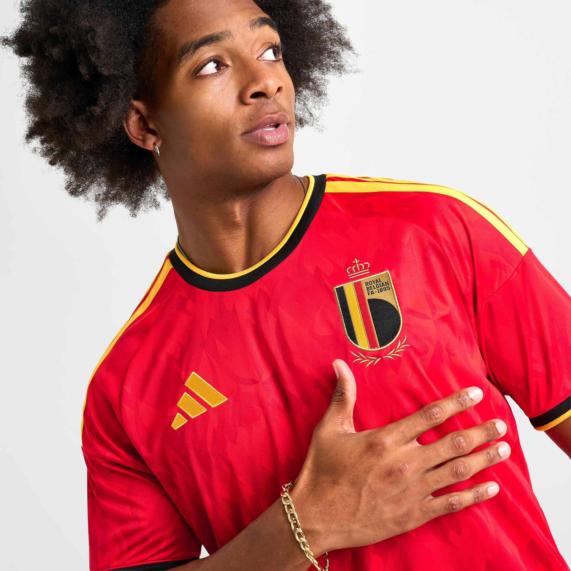 Men's adidas Belgium Home Replica Soccer Jersey