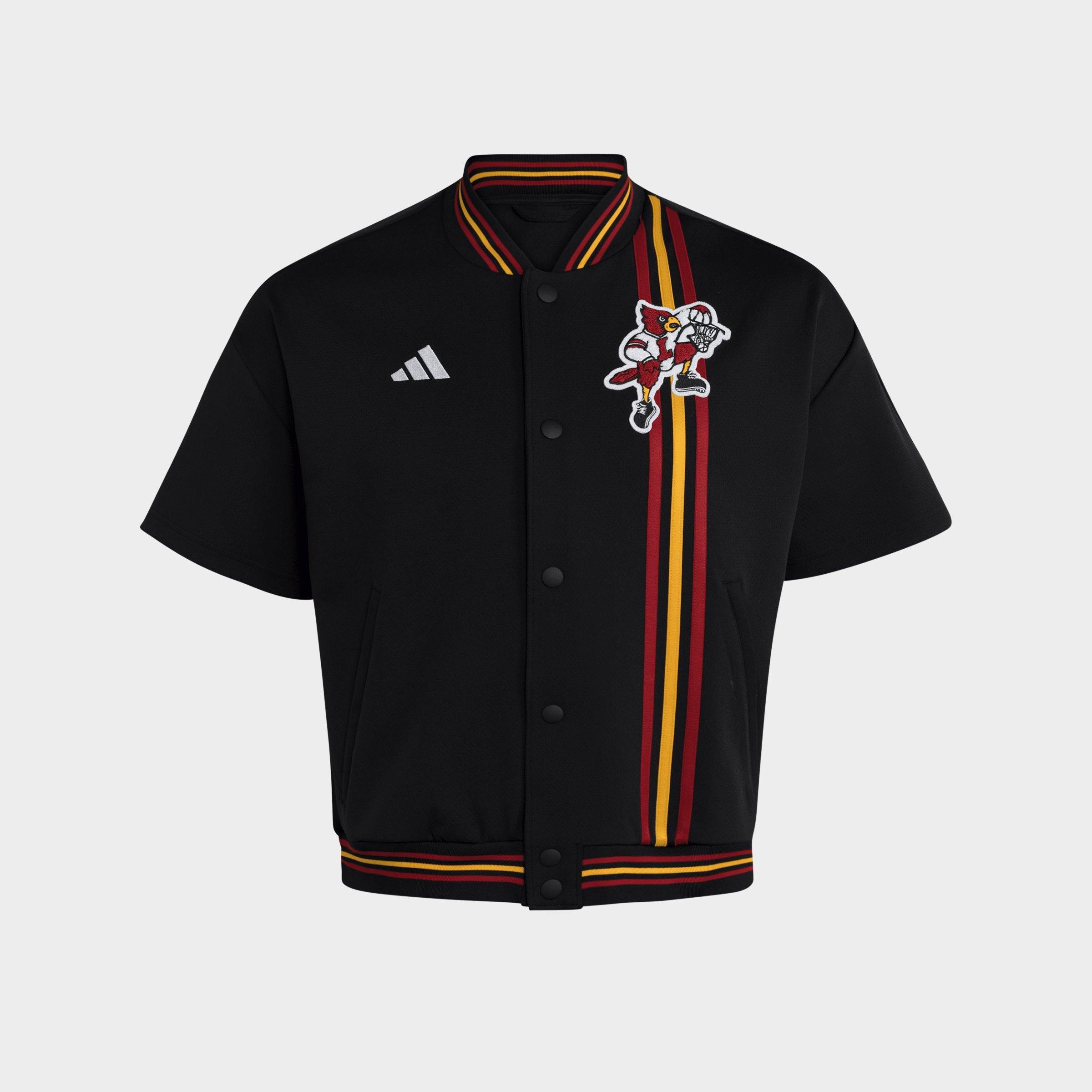 Men's adidas Louisville Cardinals Basketball Warm-Up Top