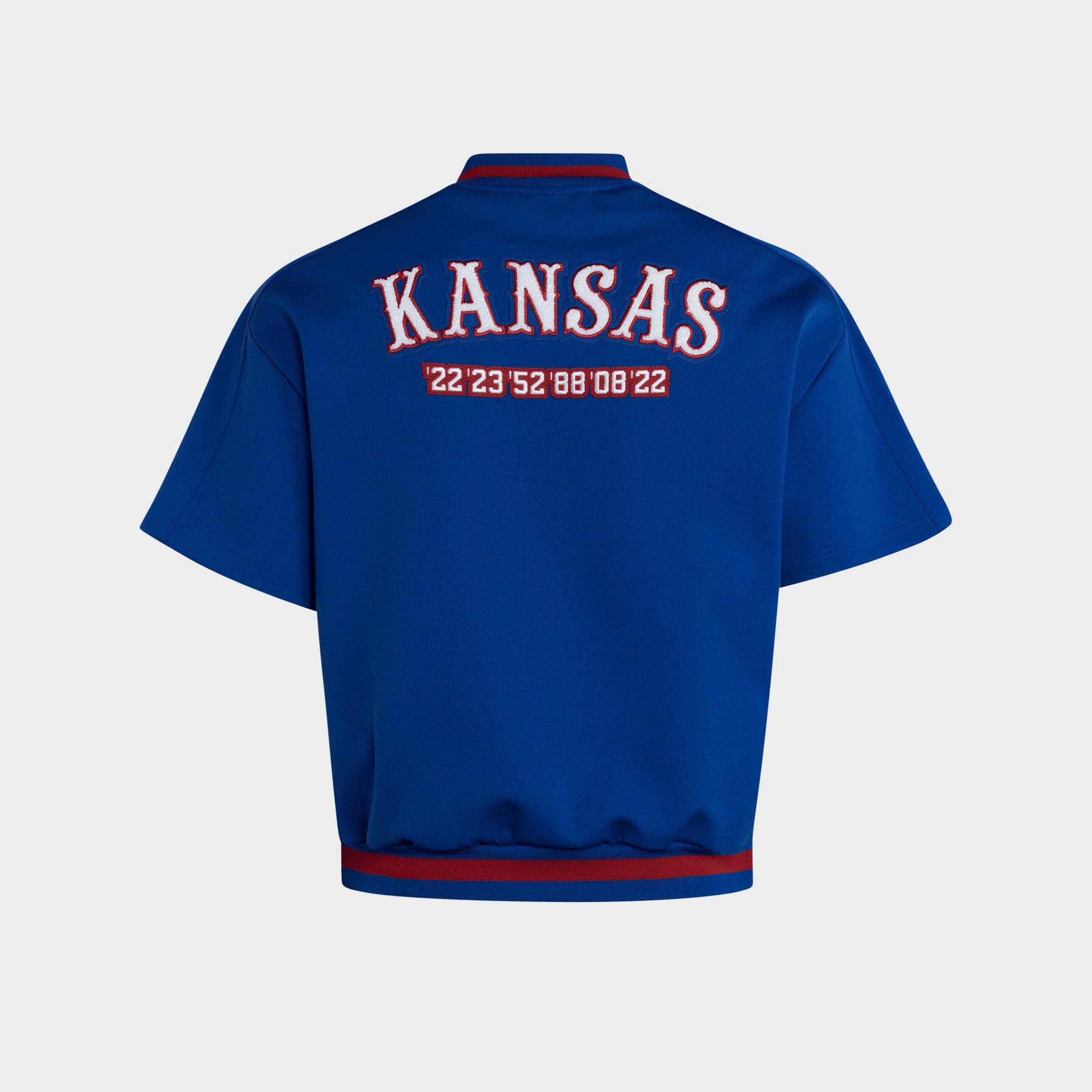 Men's adidas Kansas Jayhawks Basketball Warm-Up Top