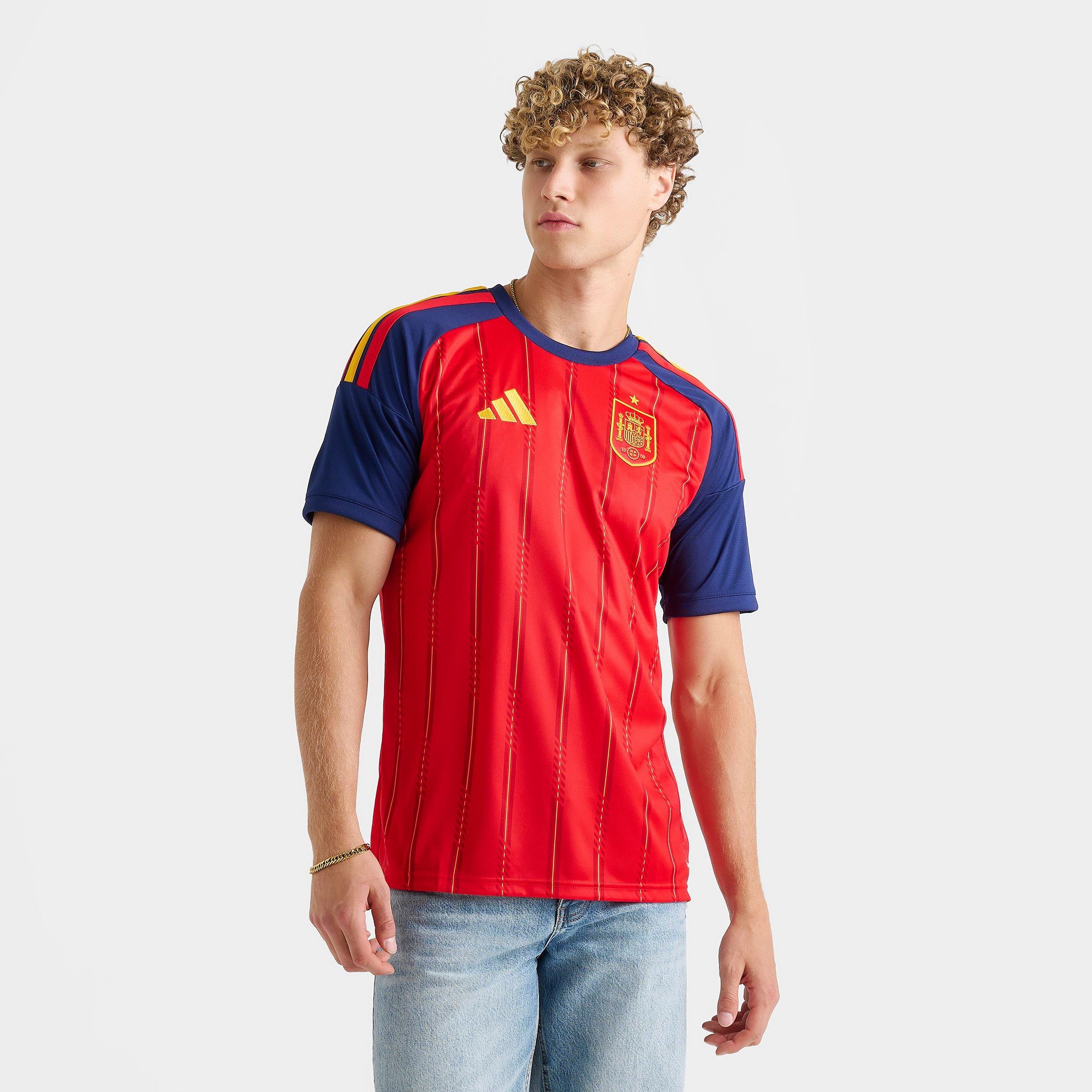 Men's adidas Spain Home Replica Soccer Jersey