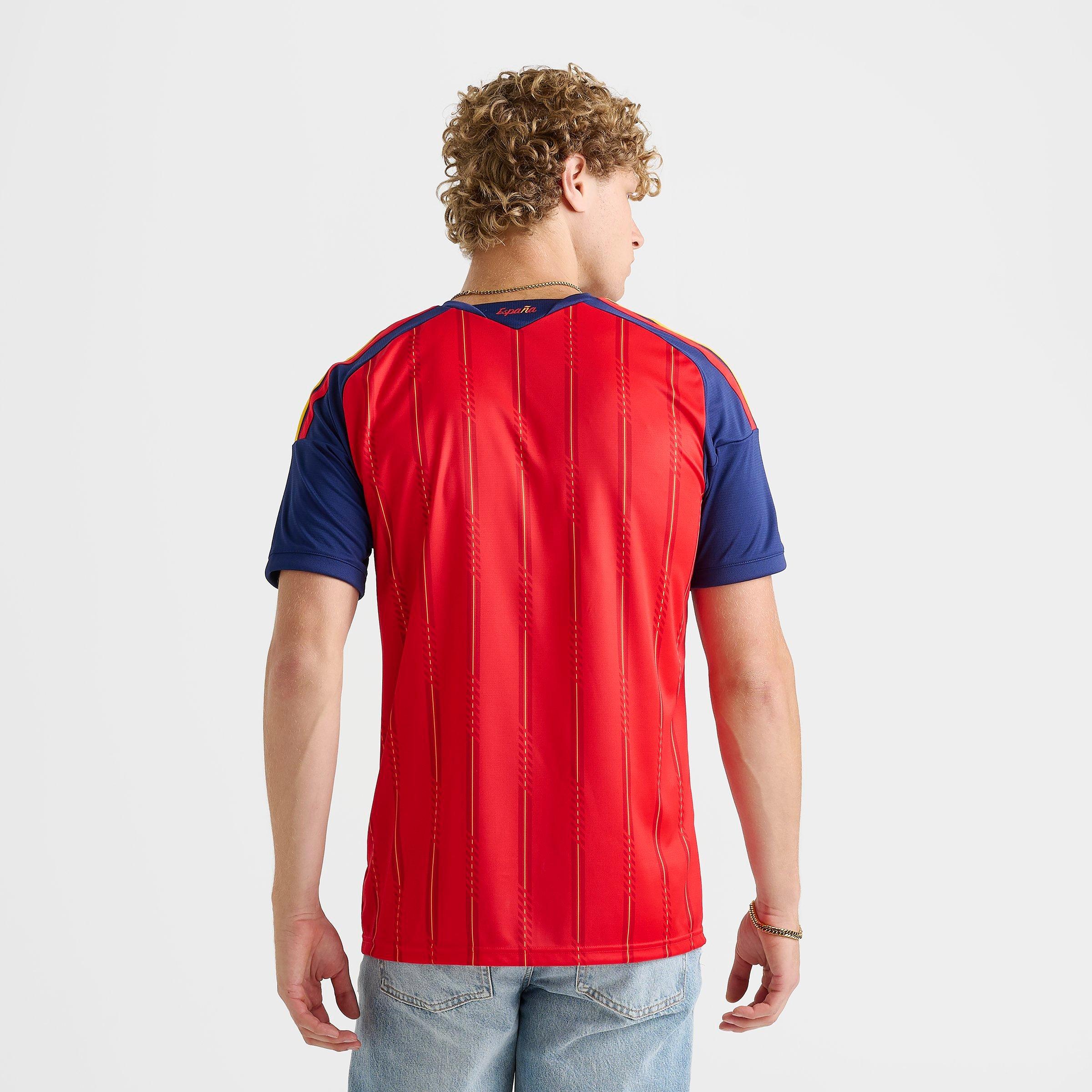 Men's adidas Spain Home Replica Soccer Jersey